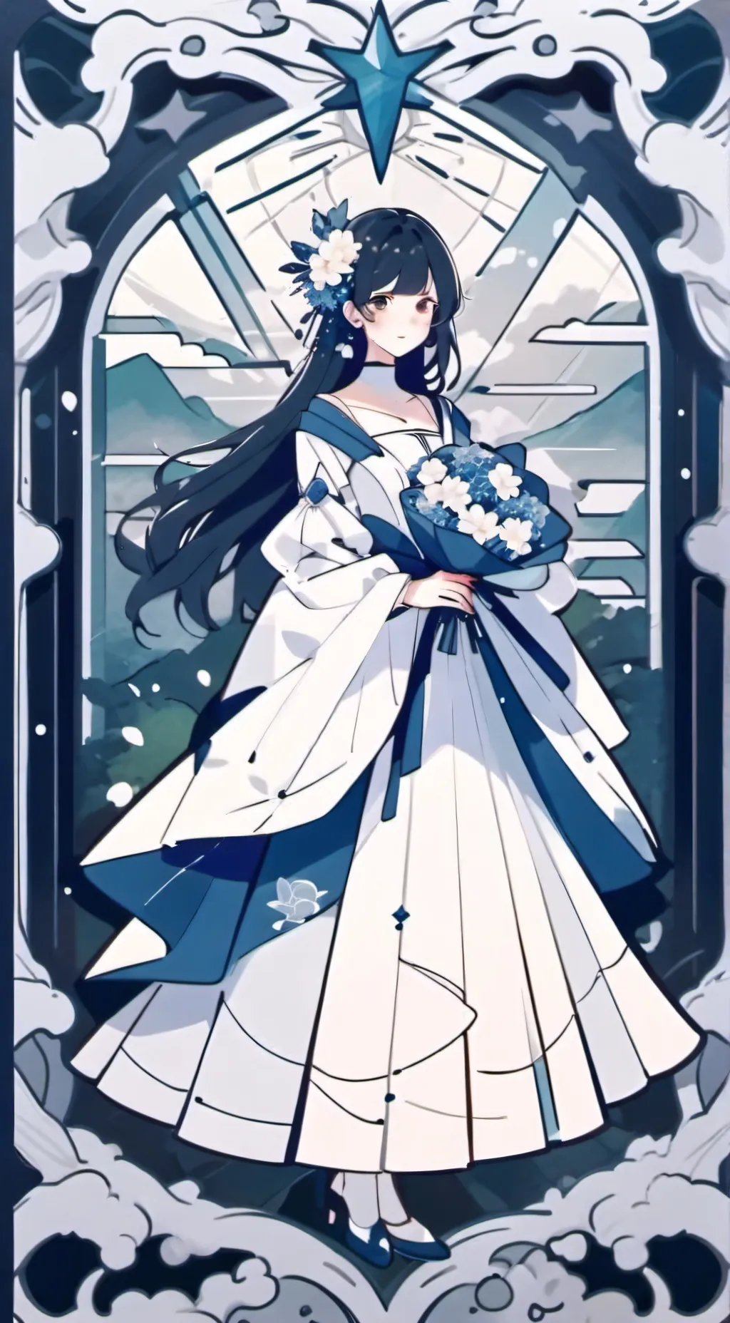 ai character: wife ♥️ background