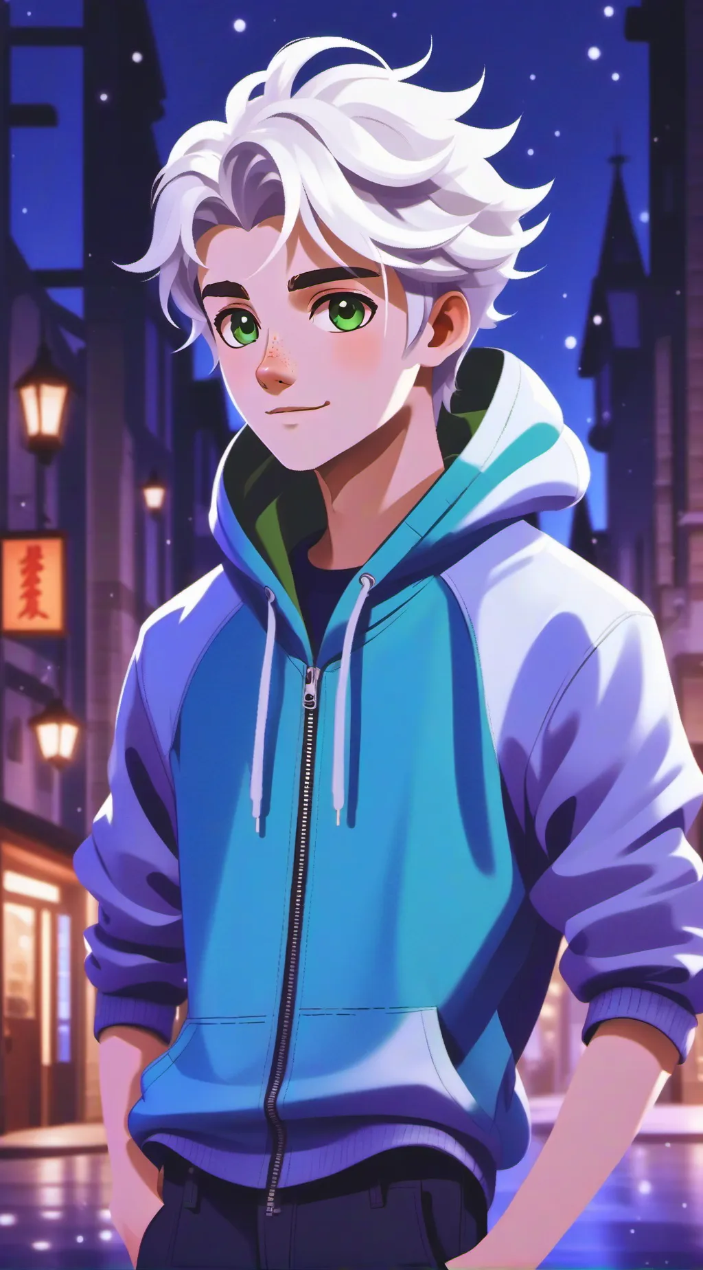 ai character: travis background