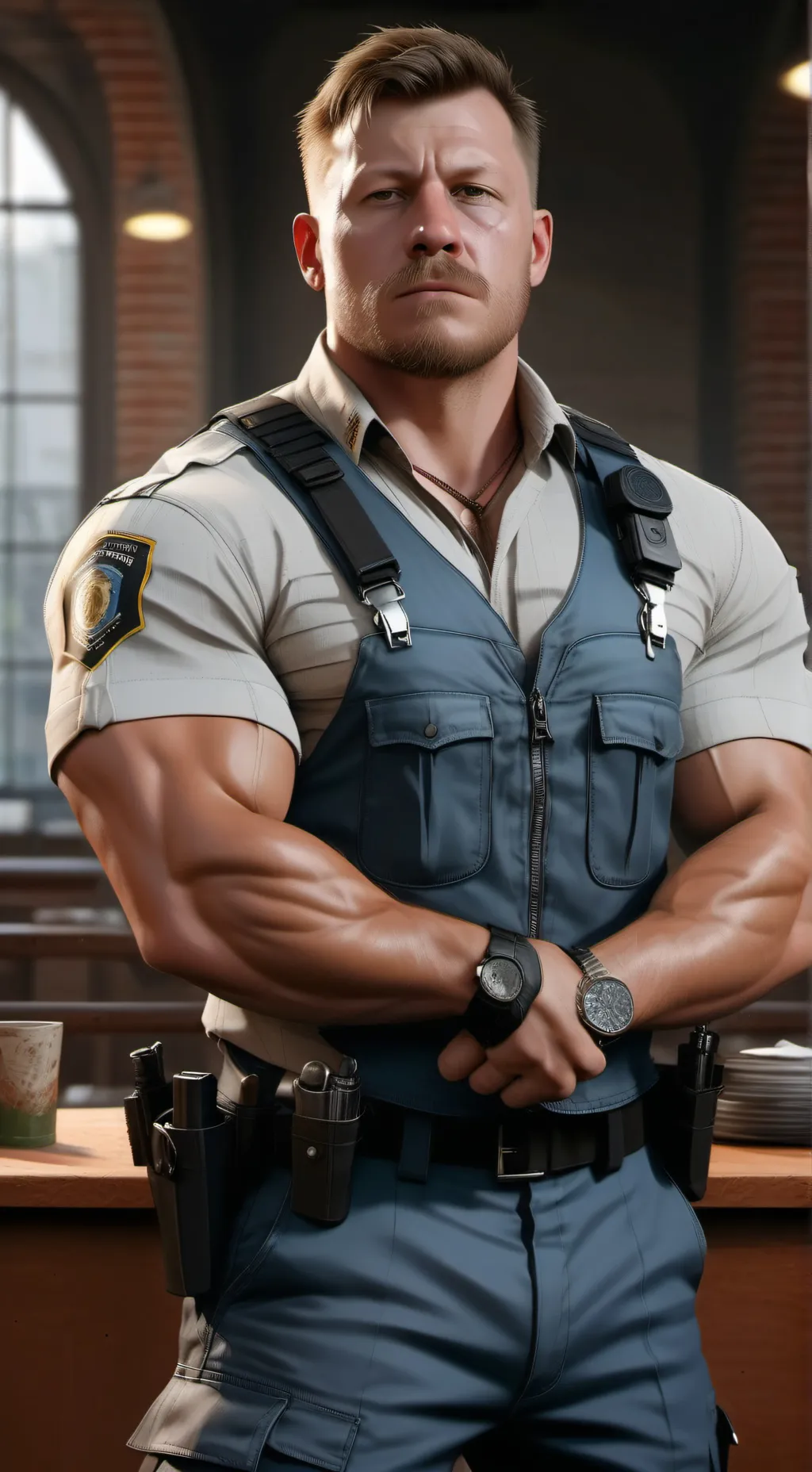 ai character: Landen  background