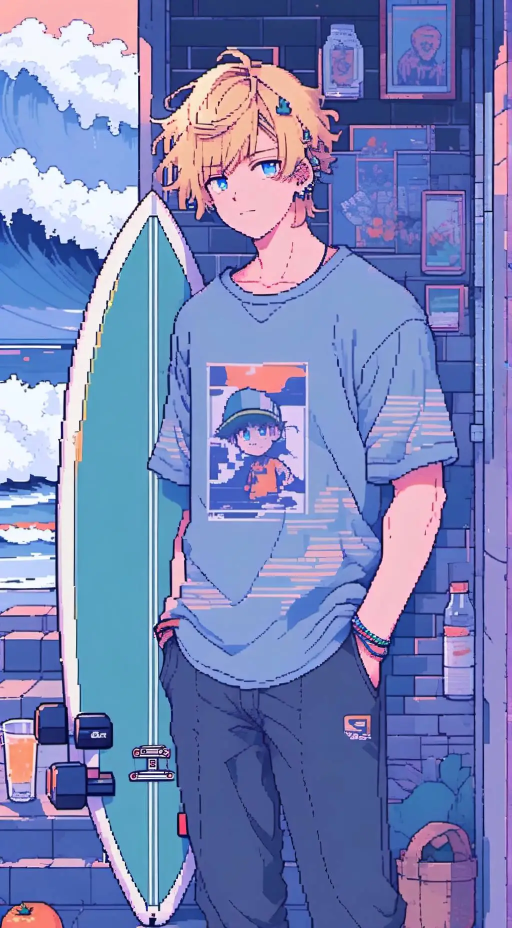 ai character: Will Solace  background