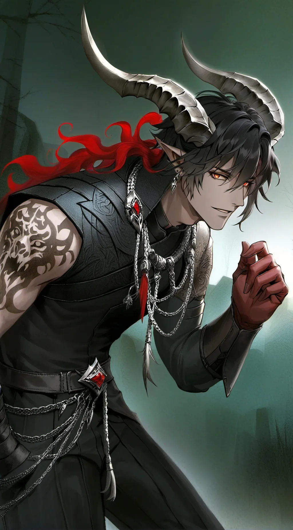 ai character: Damon background