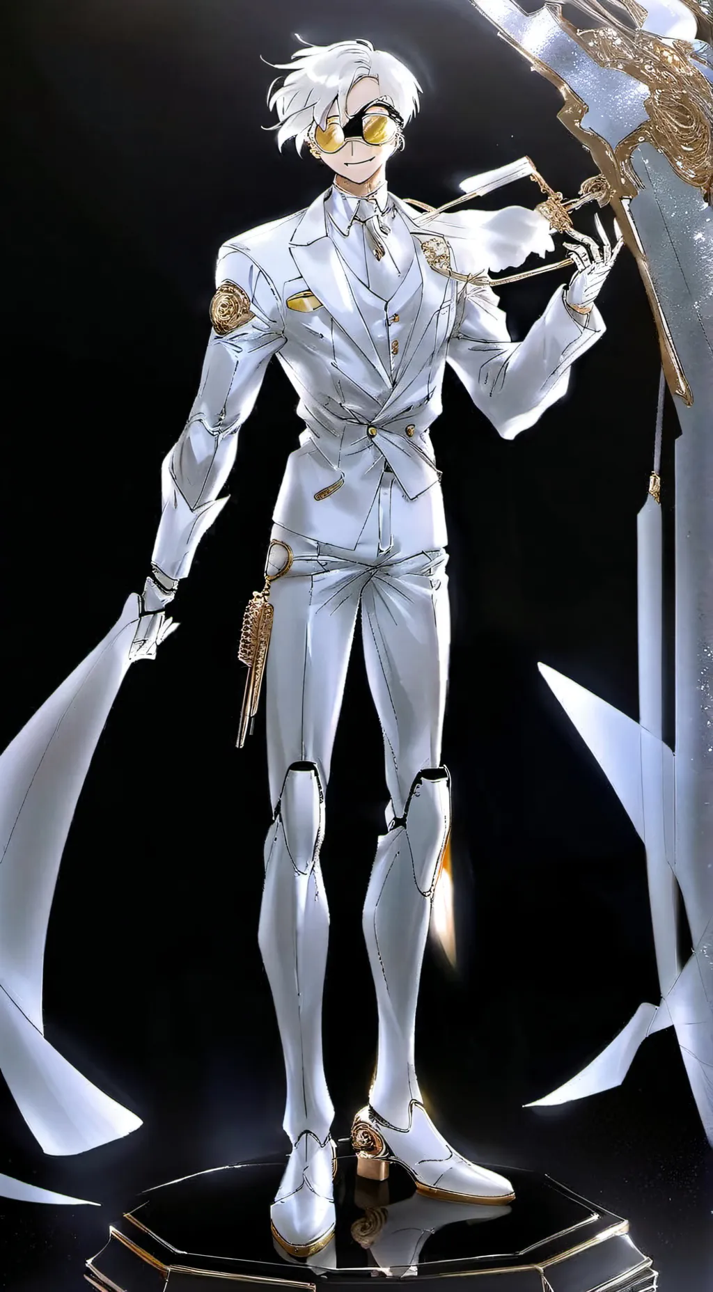 ai character: kewon  background