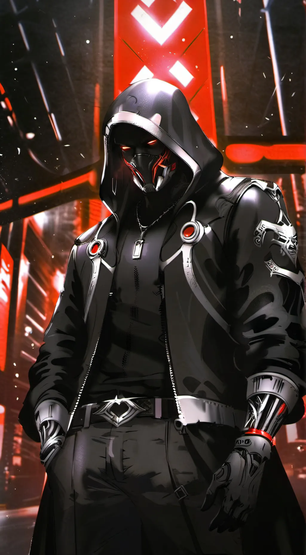 ai character: Hacker  background