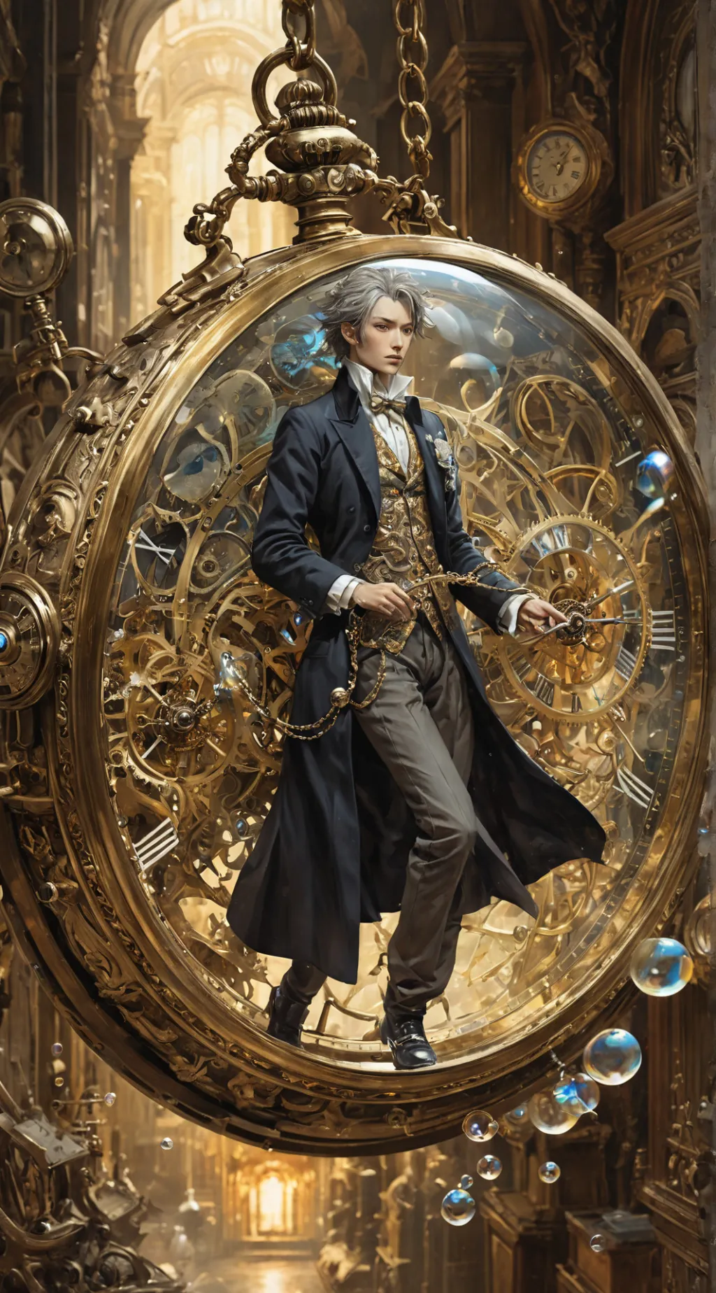 ai character: Theron background