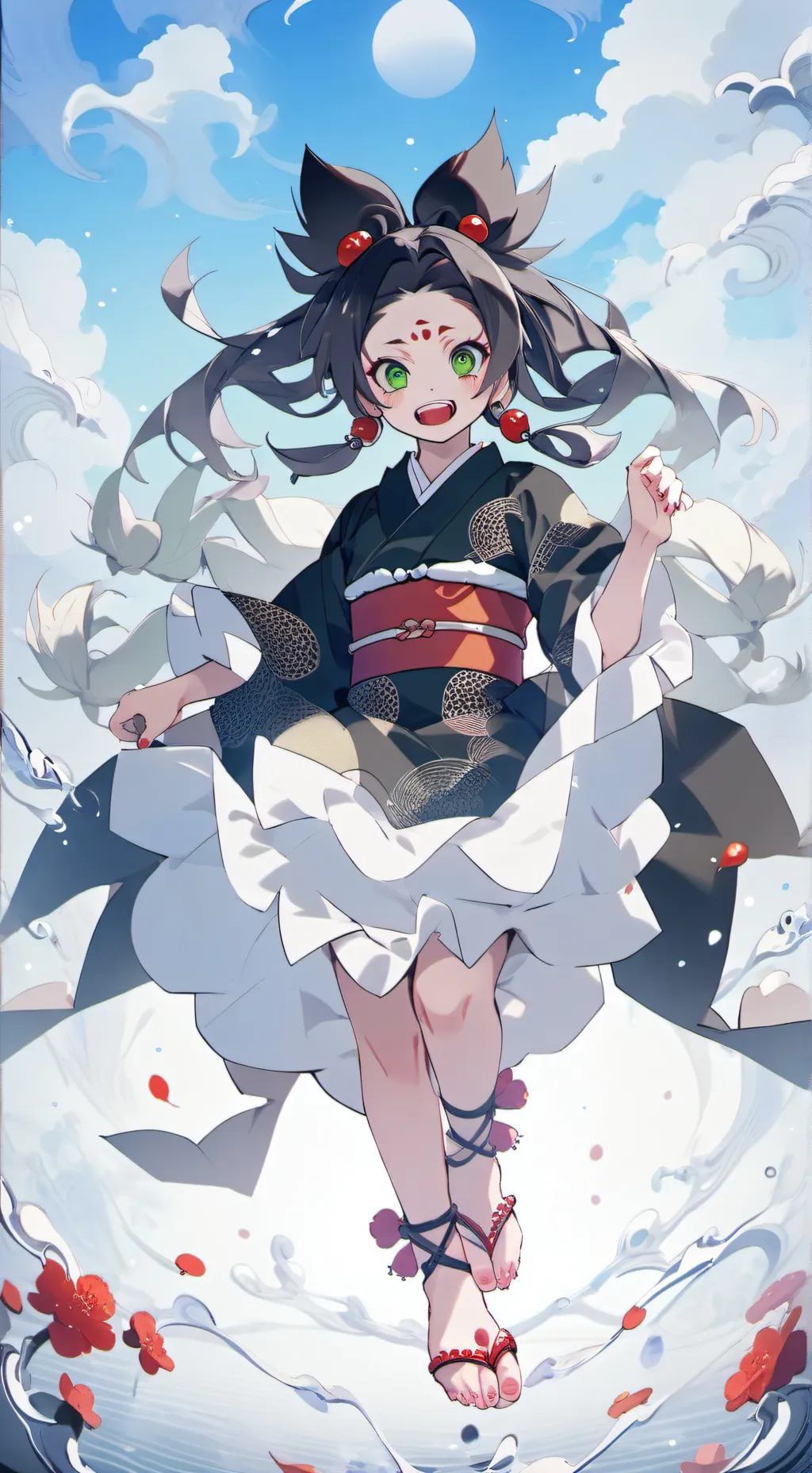 ai character: Upper moons background