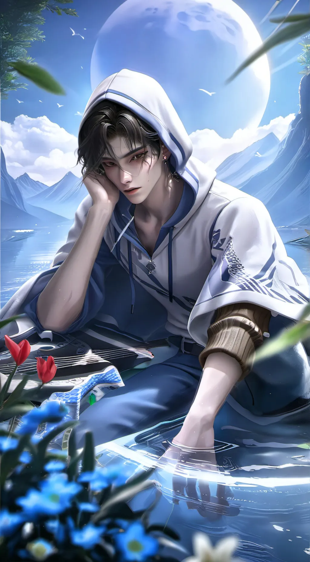 ai character: Даня background