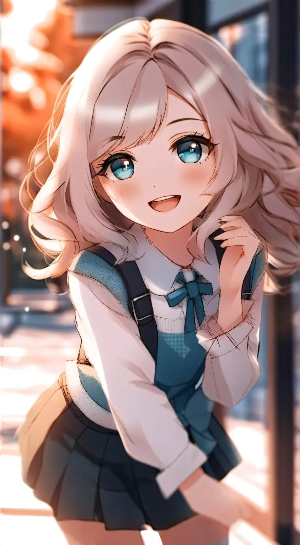 ai character: Moon background