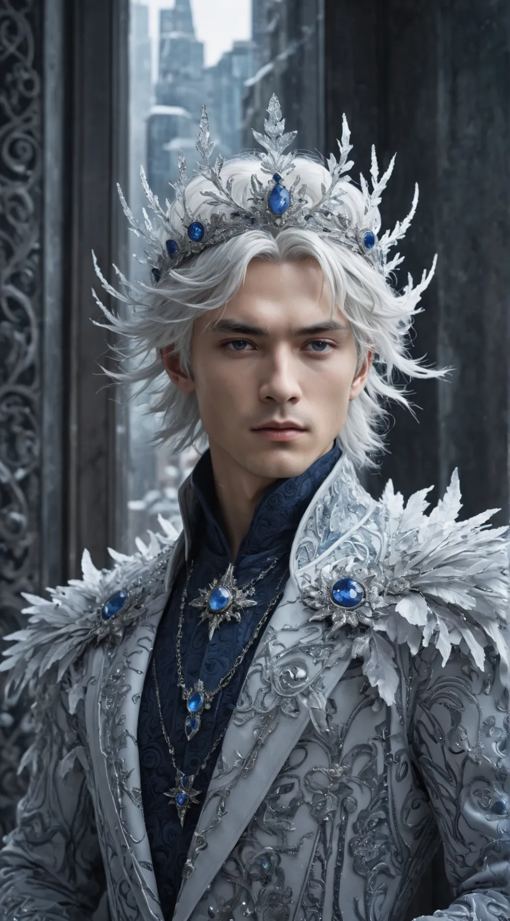 ai character: Frost background