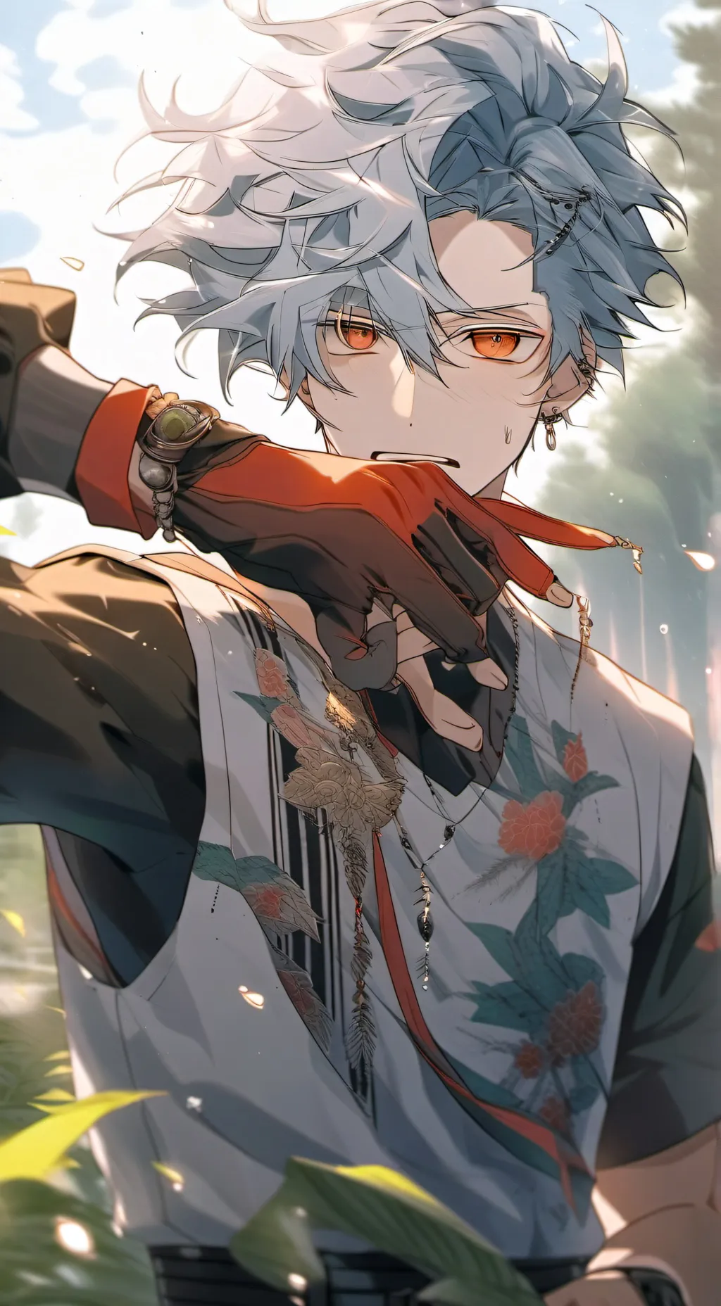 ai character: ❇️Max🔆 background