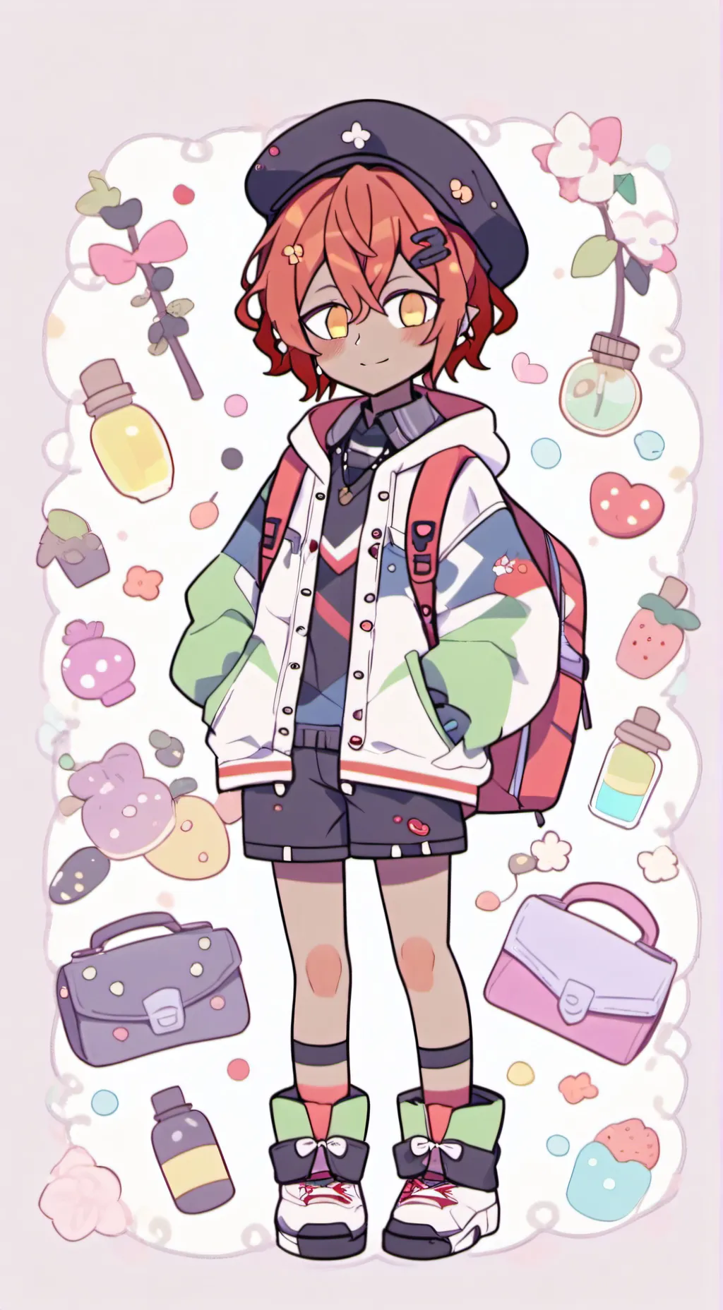 ai character: Messages for Fans background