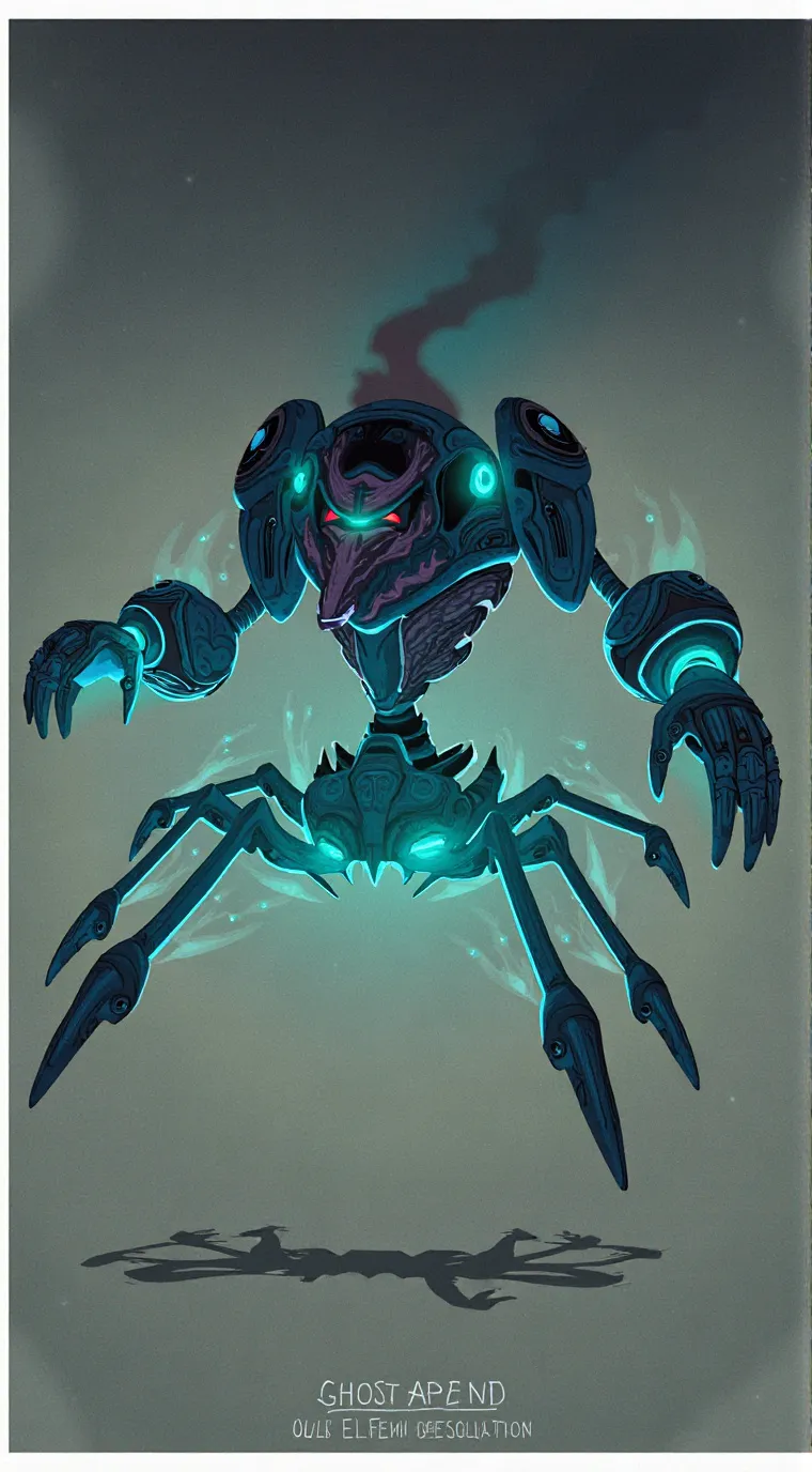 ai character: Electric scorpion  background