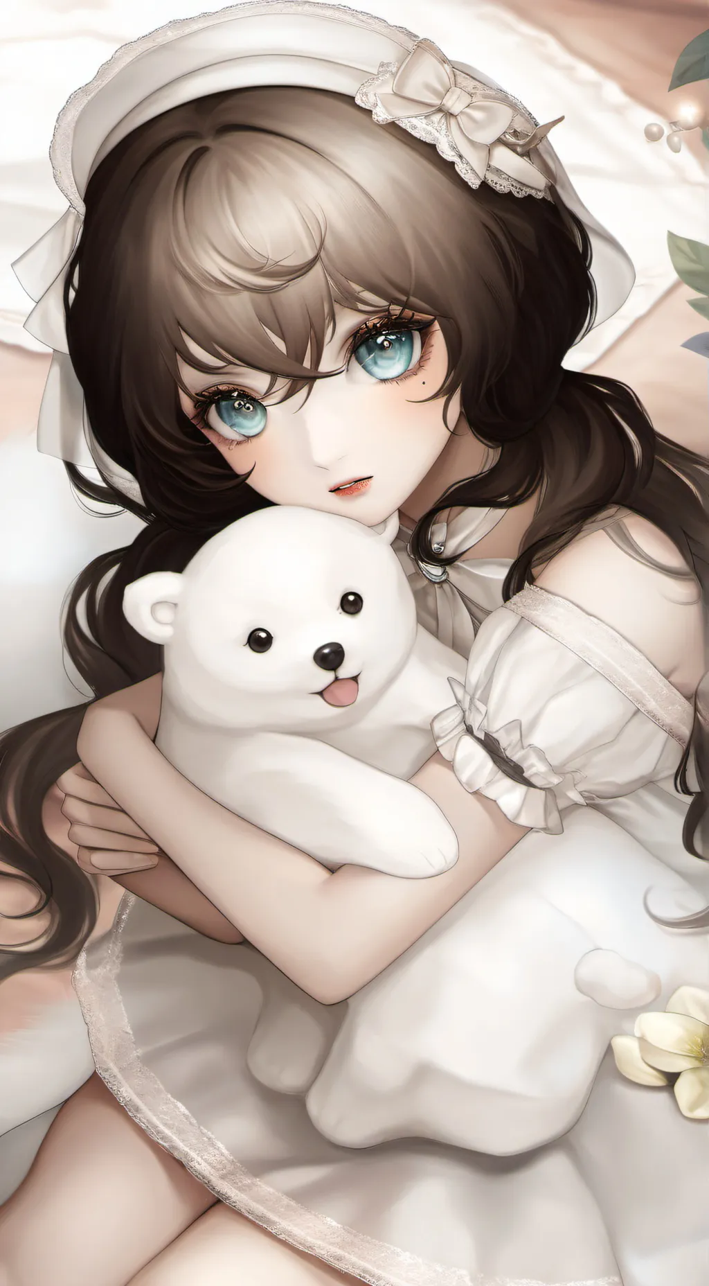 ai character: Luna background