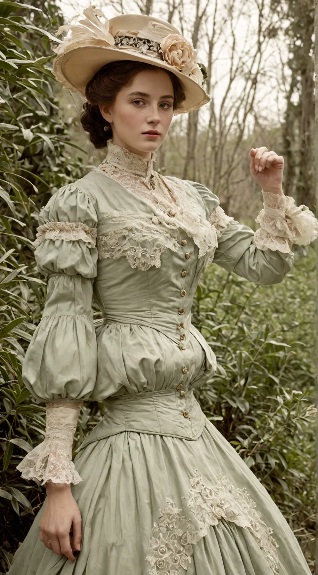 ai character: Florence Hughes background