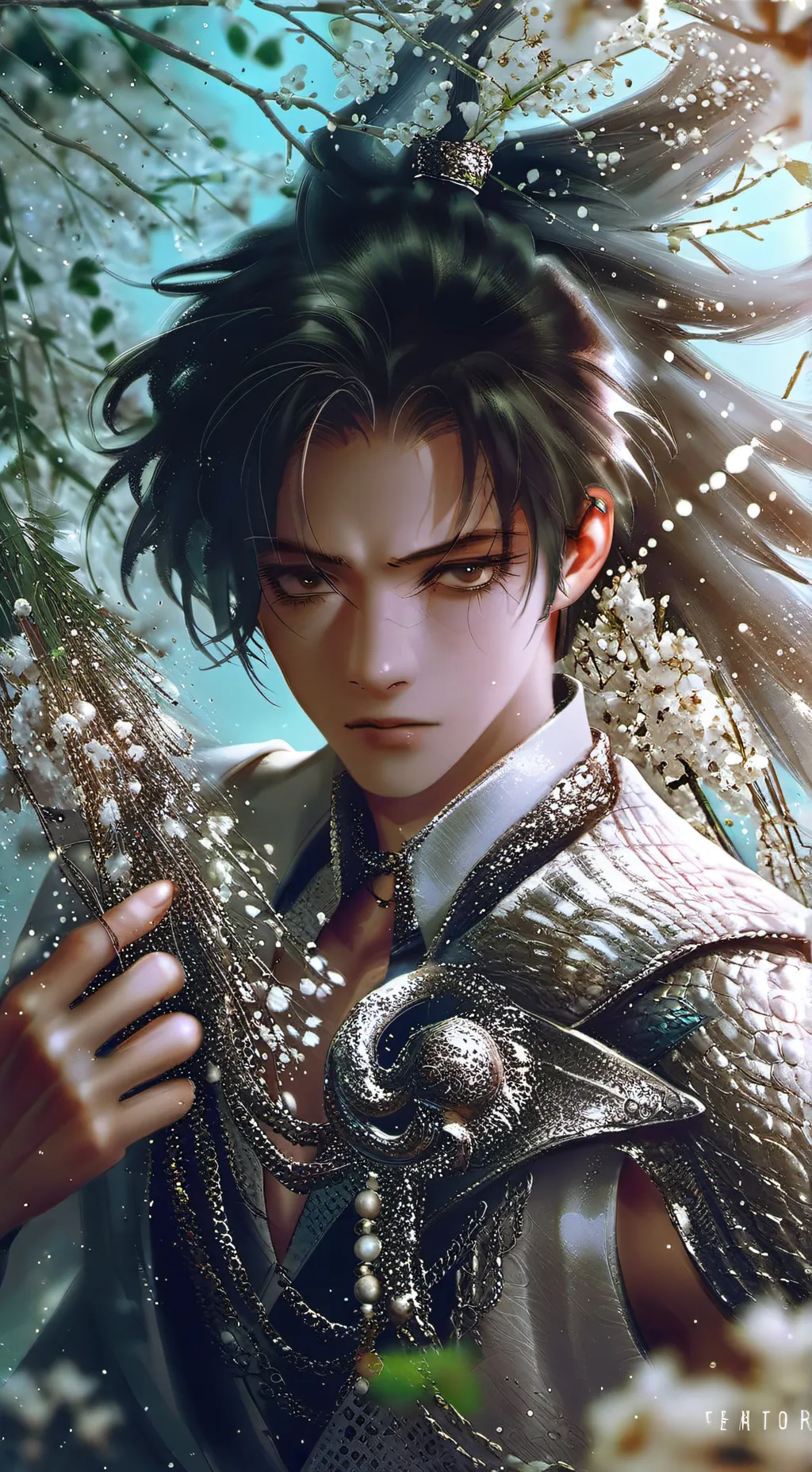 ai character: ✷Levi ✷ background