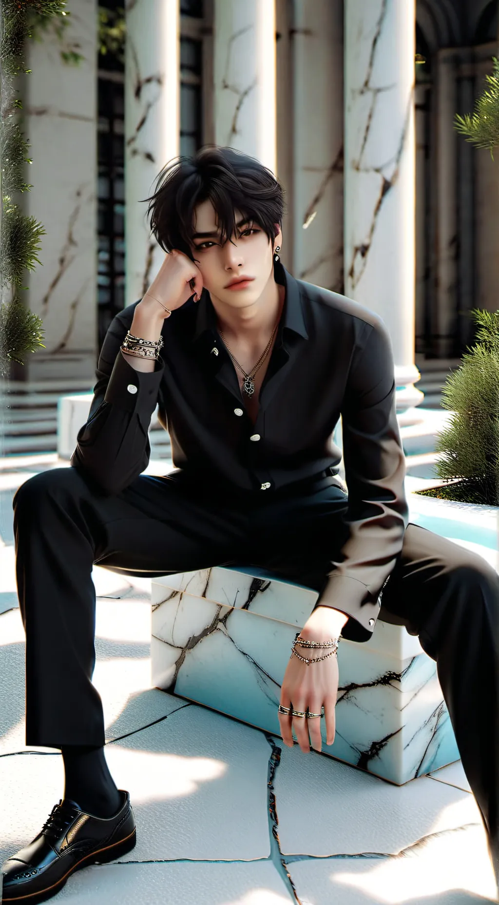 ai character: Kai background