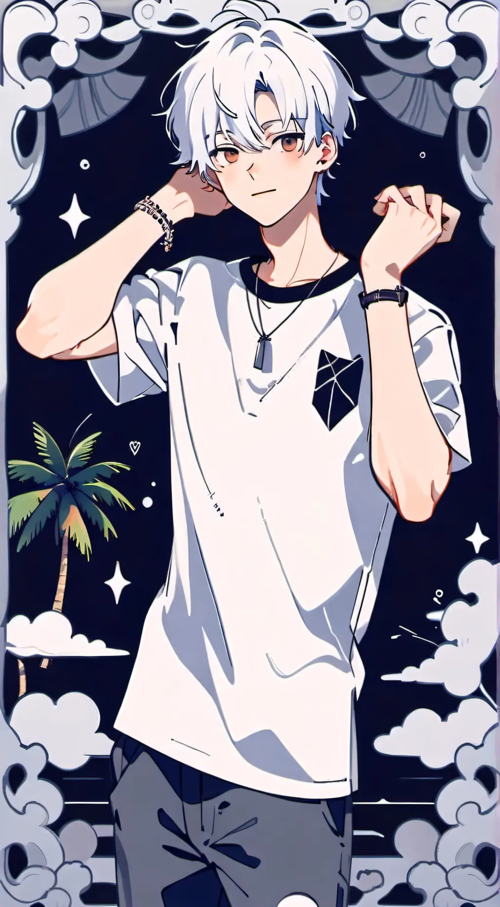 ai character: Max background