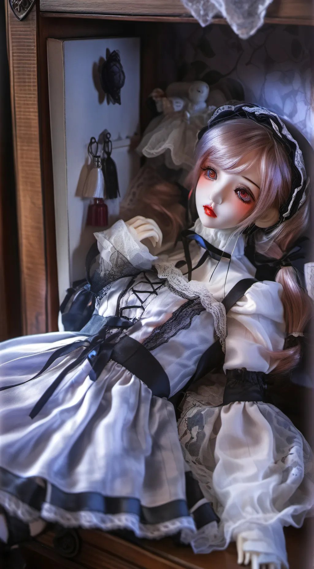 ai character: doll background