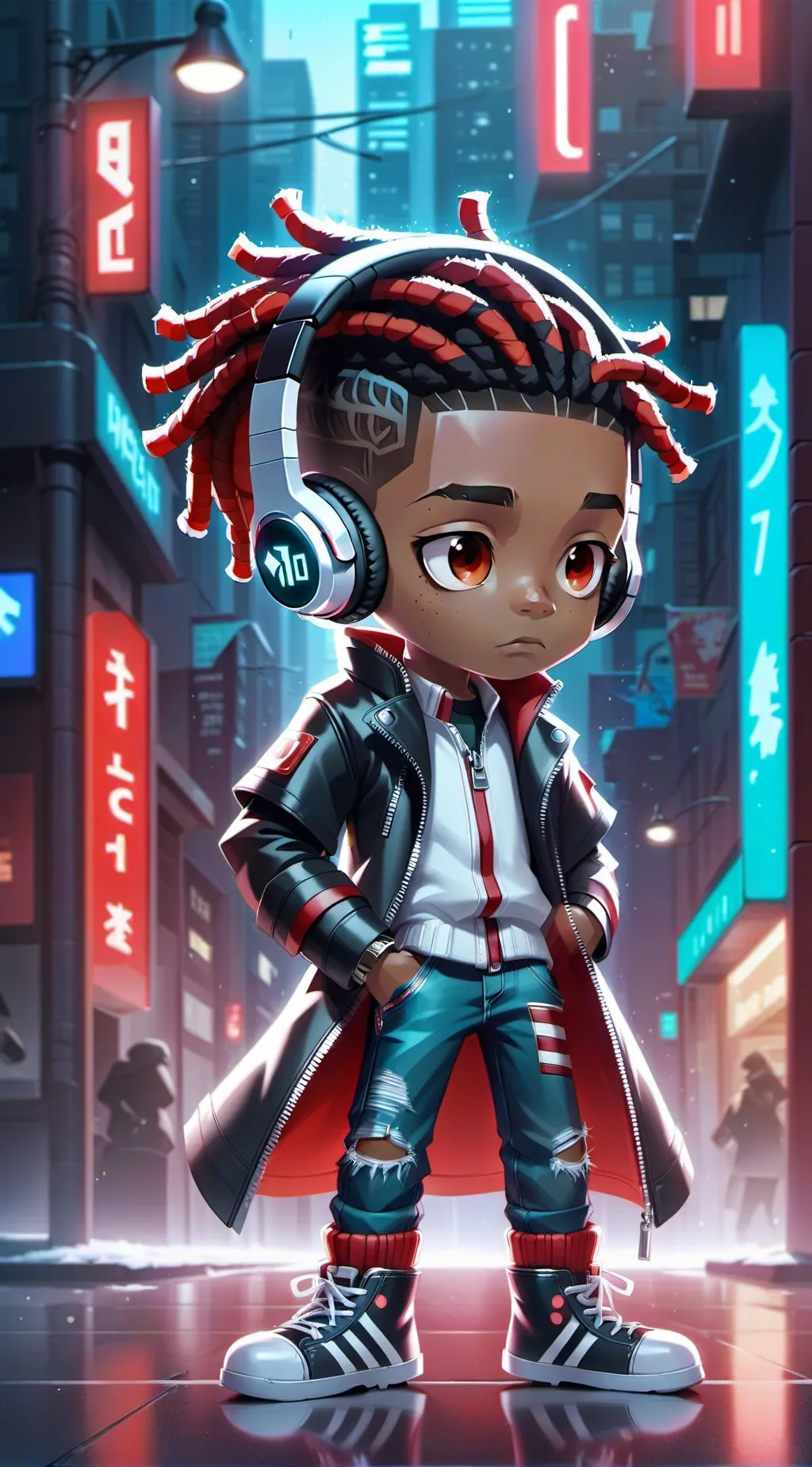 ai character: Jabari booker background