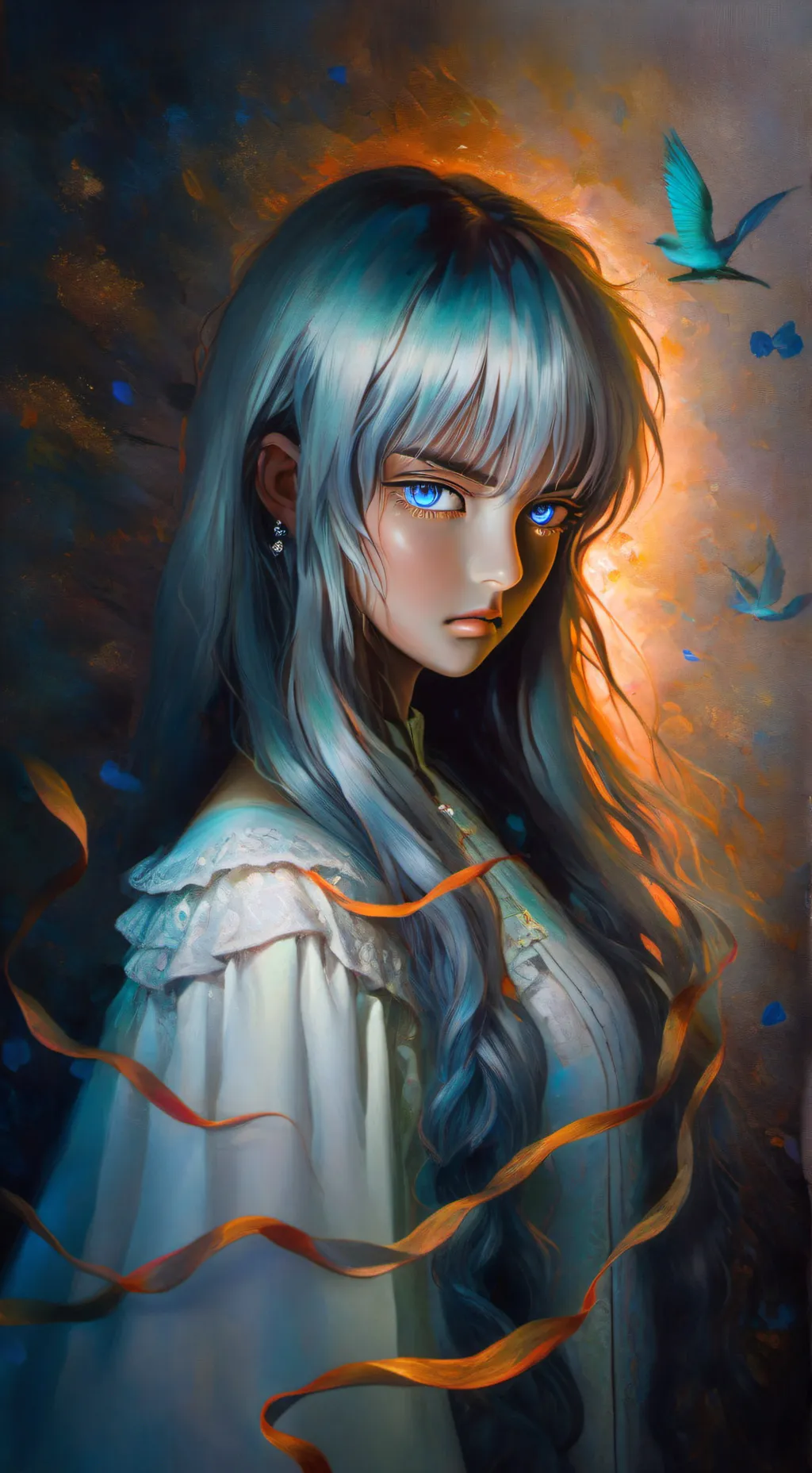 ai character: Amelia  background