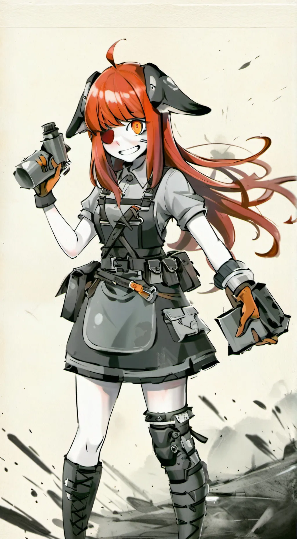 ai character: Mimi Sentry  background