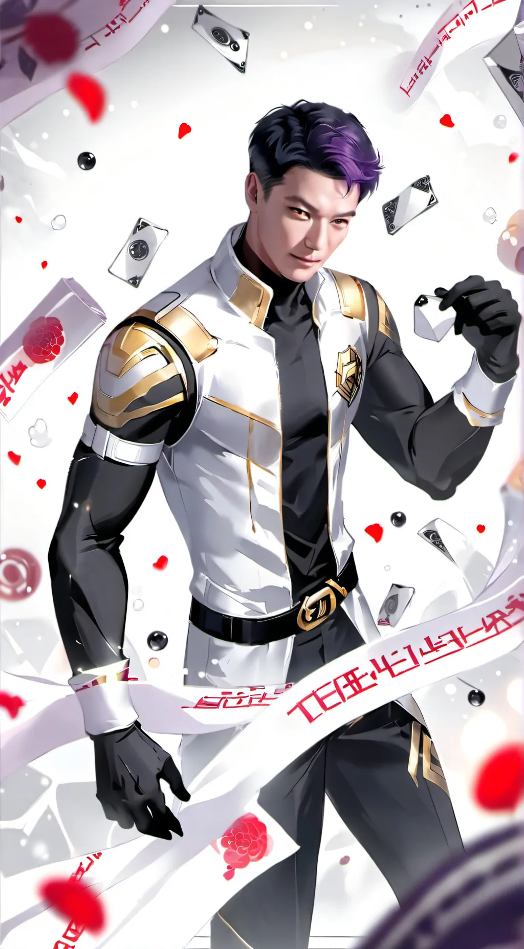 ai character: Thanos background