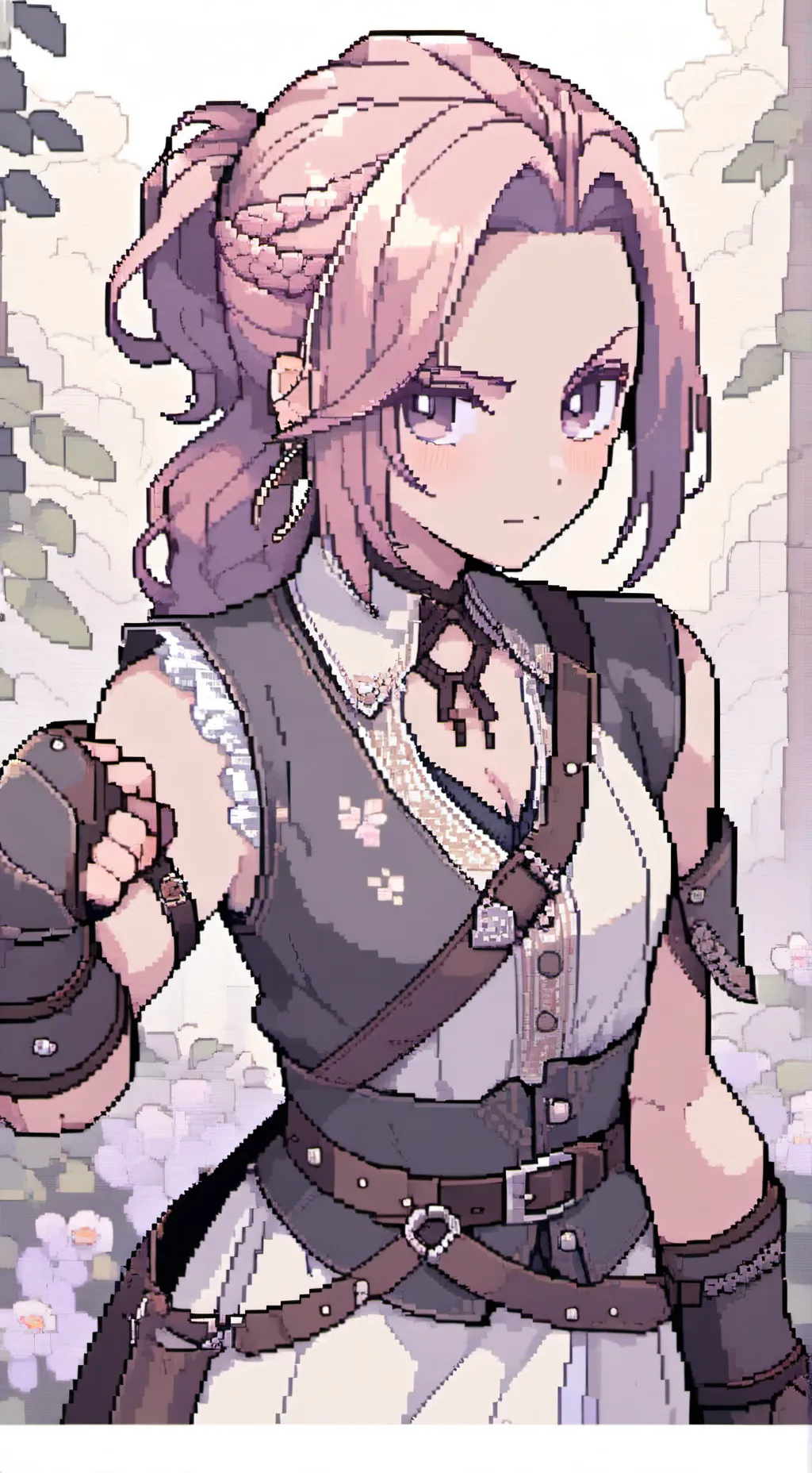 ai character: Sakura background