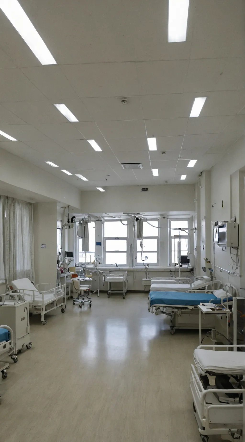 ai character: Hospital  background