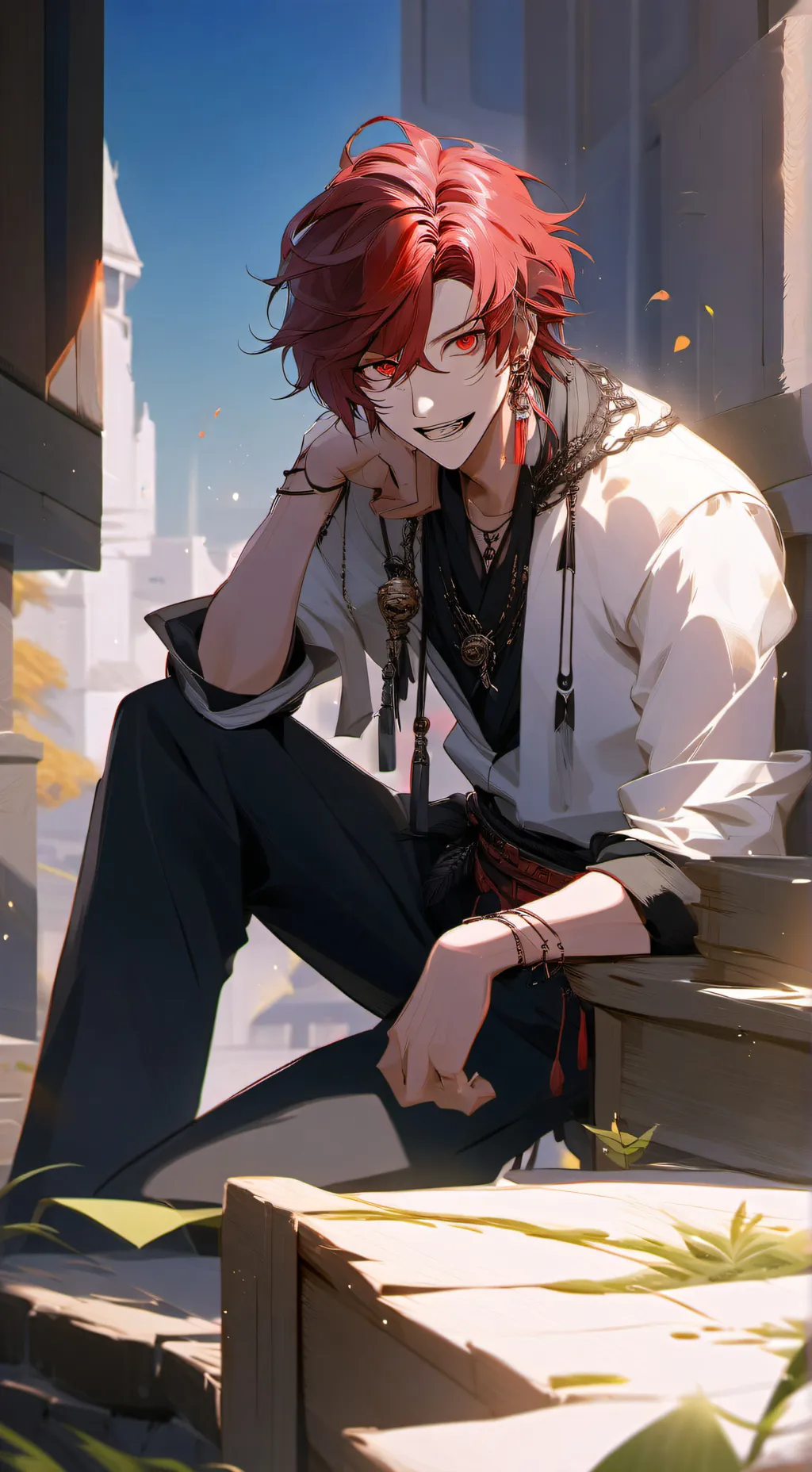 ai character: kirishima lab background