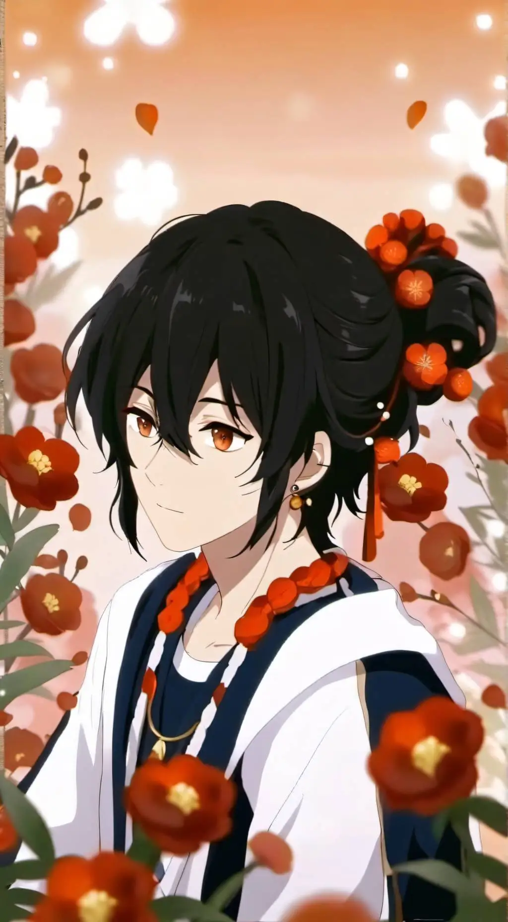 ai character: boruto  background