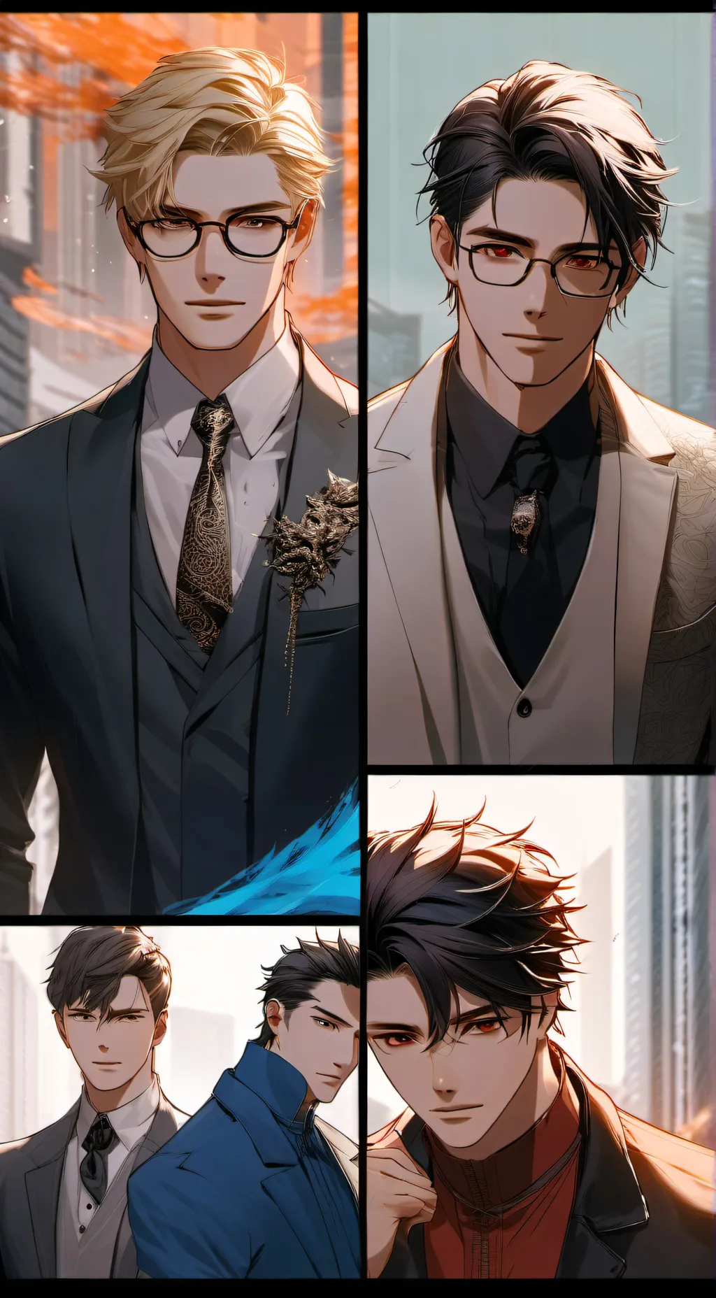 ai character: Poly Bl ahh thing background