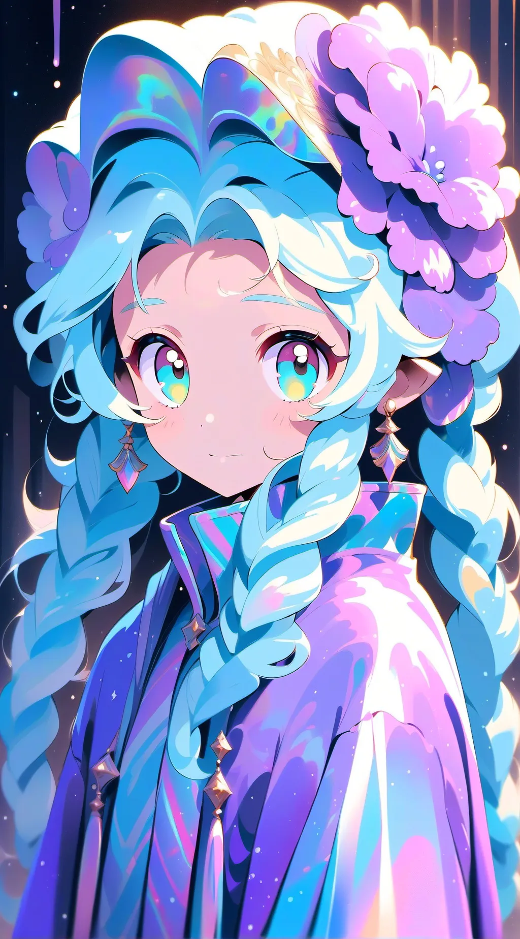 ai character: mha magic  background