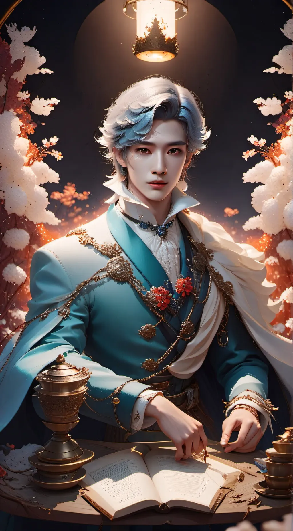 ai character: prince max background