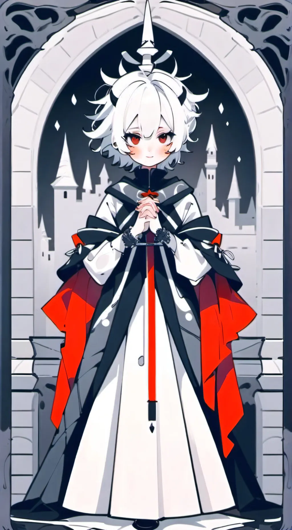 ai character: blanche (démone) background