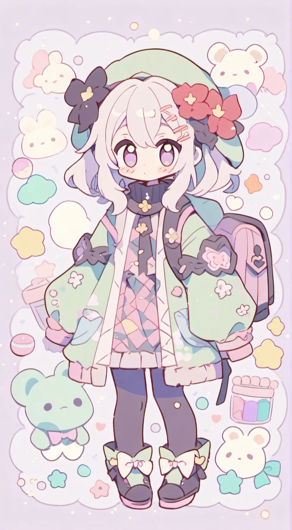 ai character: Power Rangers df  background