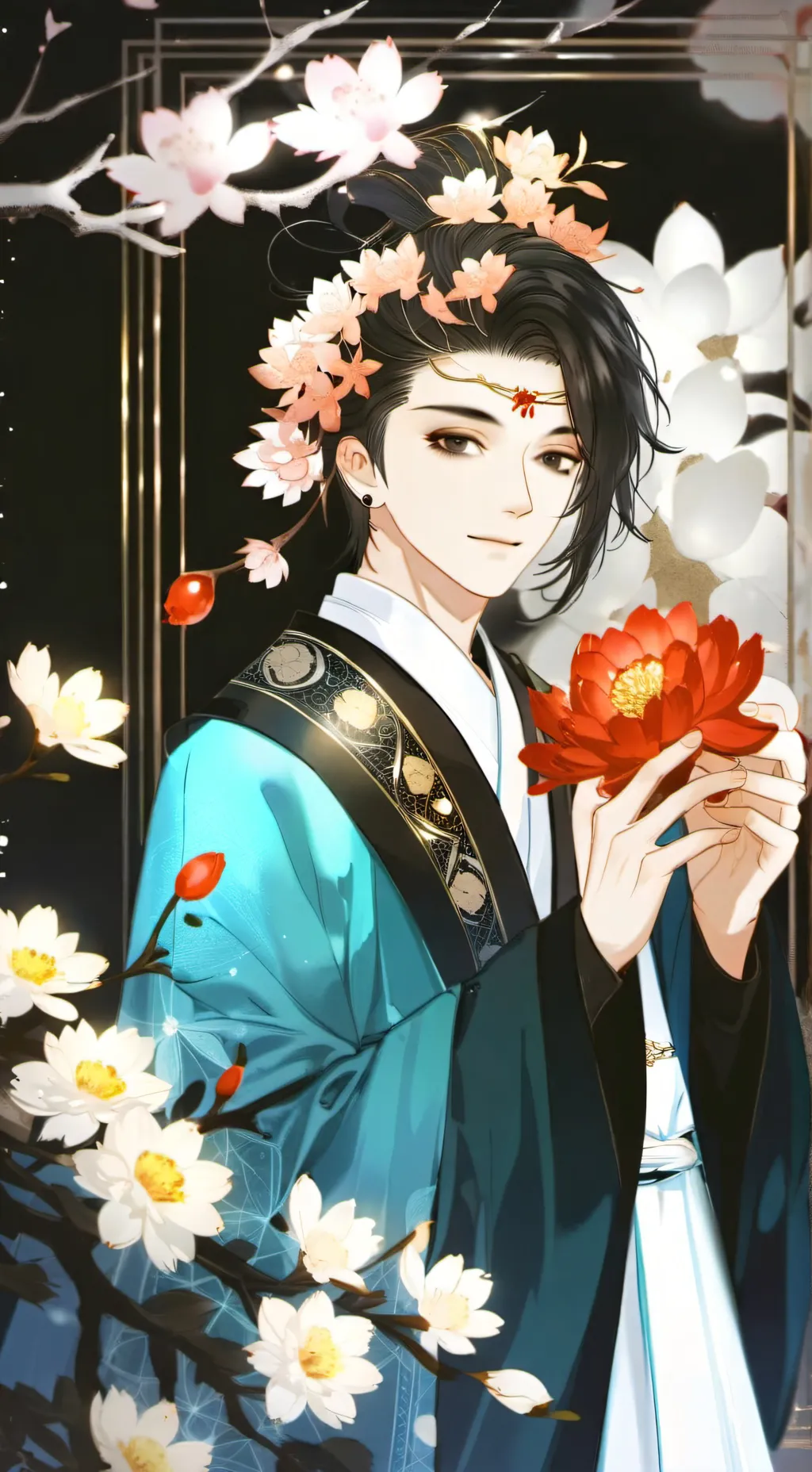 ai character: joy background