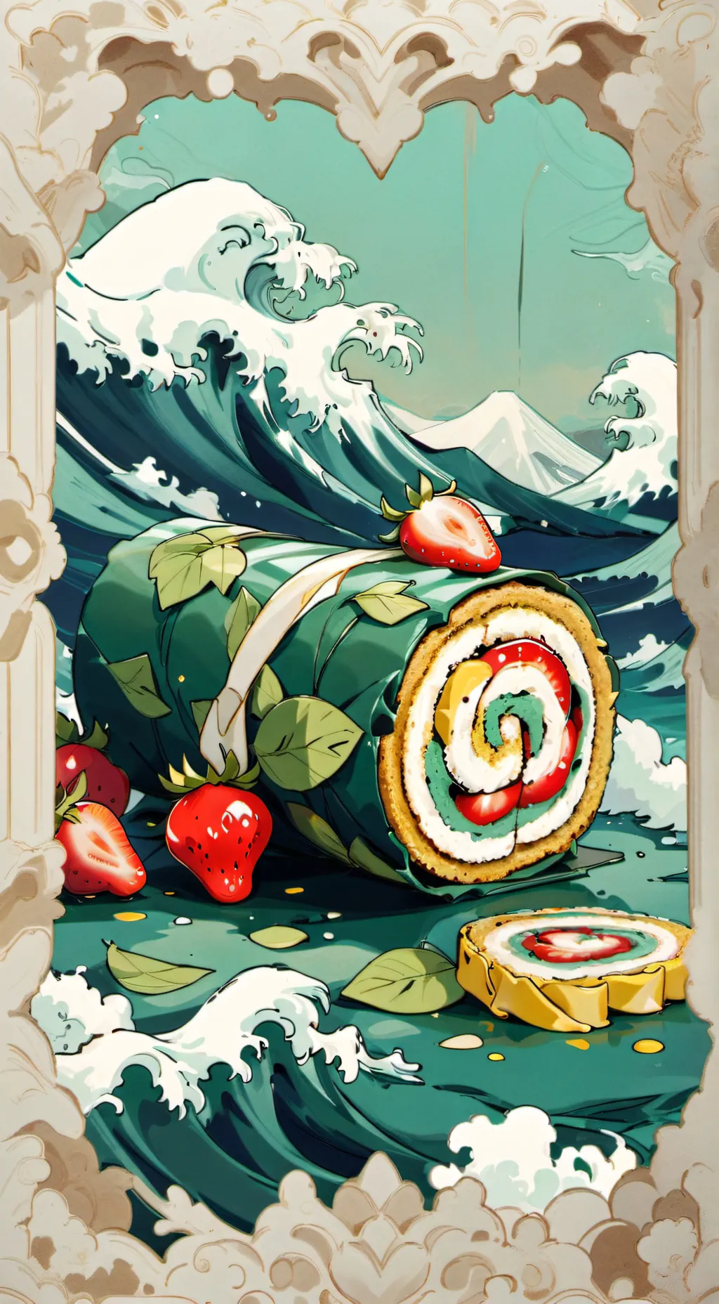 ai character: Squid game dw background