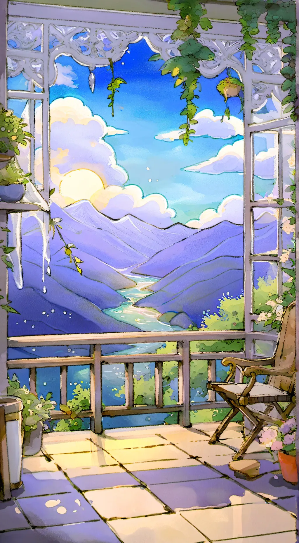 ai character: obx making a scene background