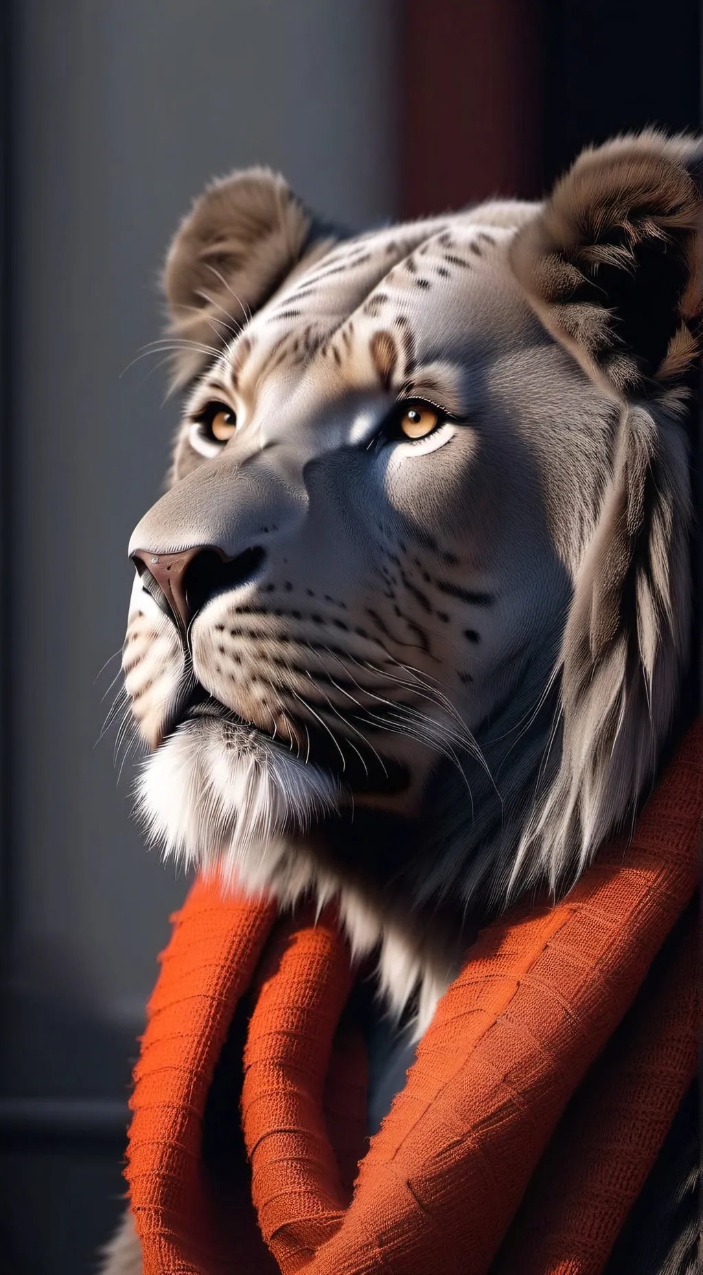 ai character: Leon background