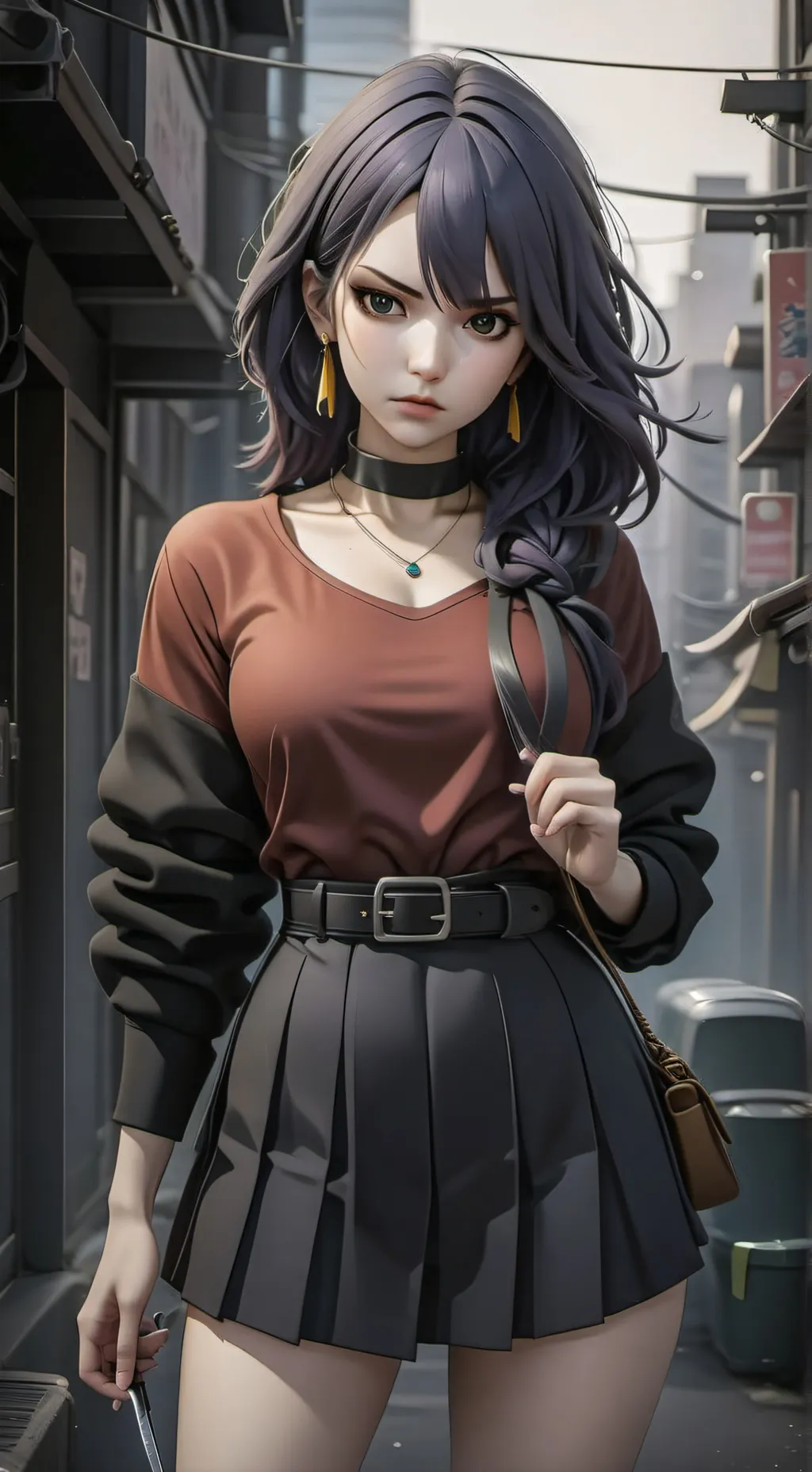 ai character: Daisy  background