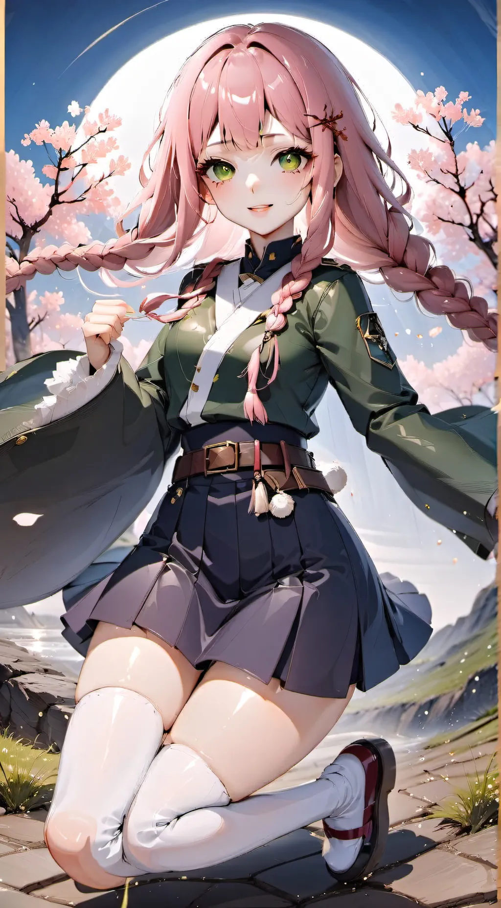 ai character: Mitsuri🍡❣︎ background