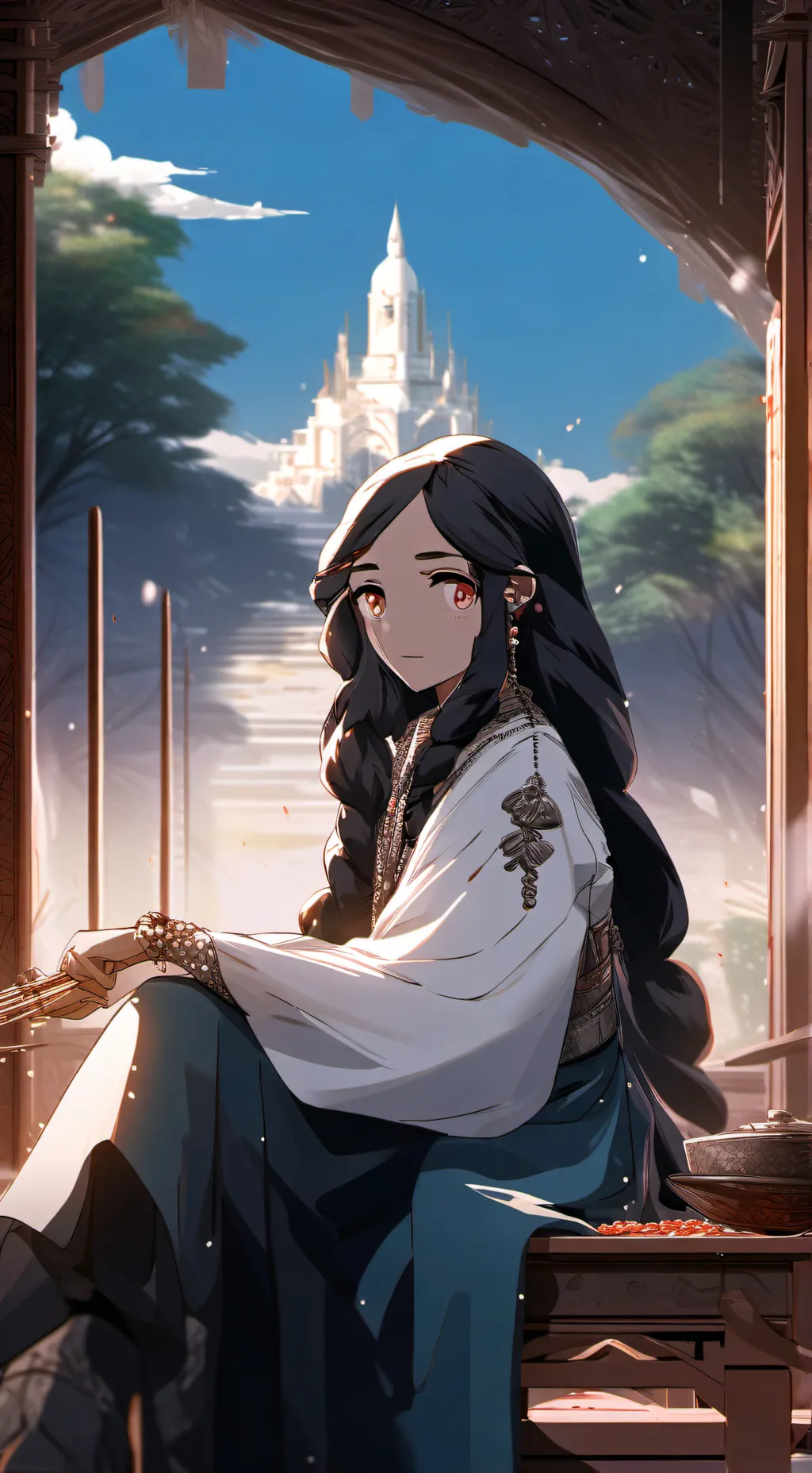 ai character: Claire is pregnant background