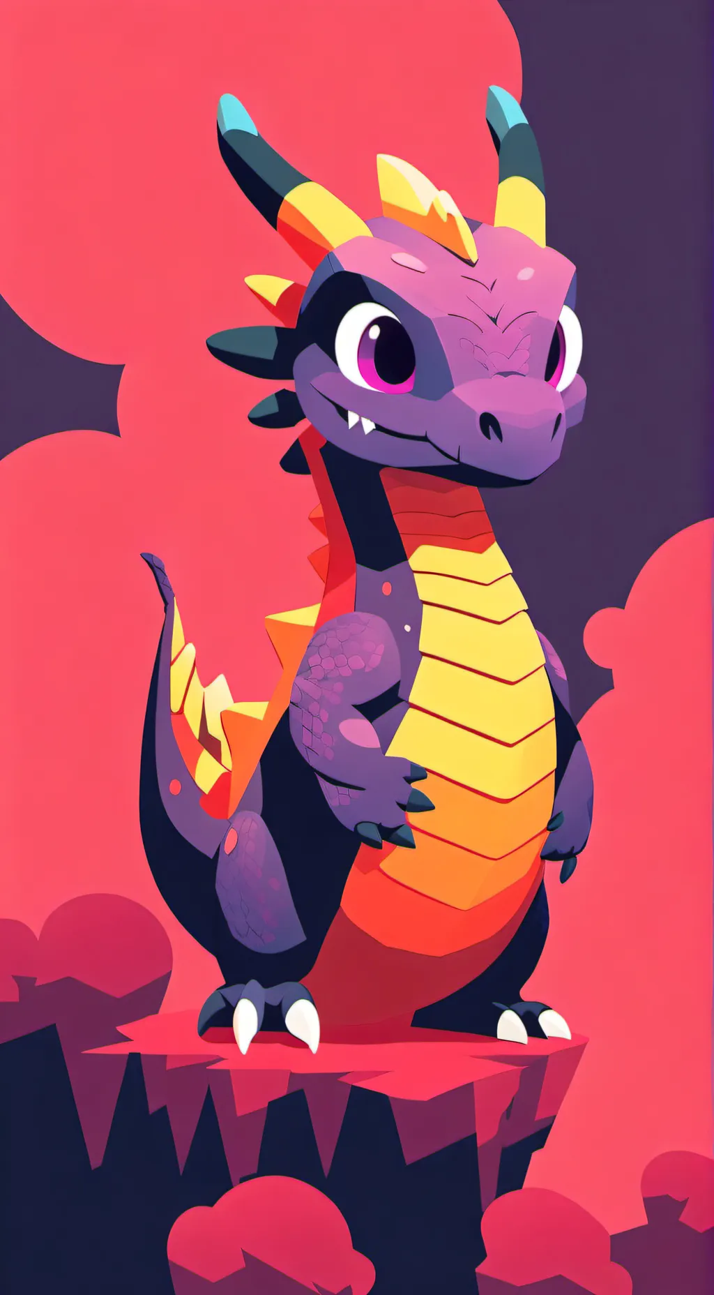ai character: dragon zard background