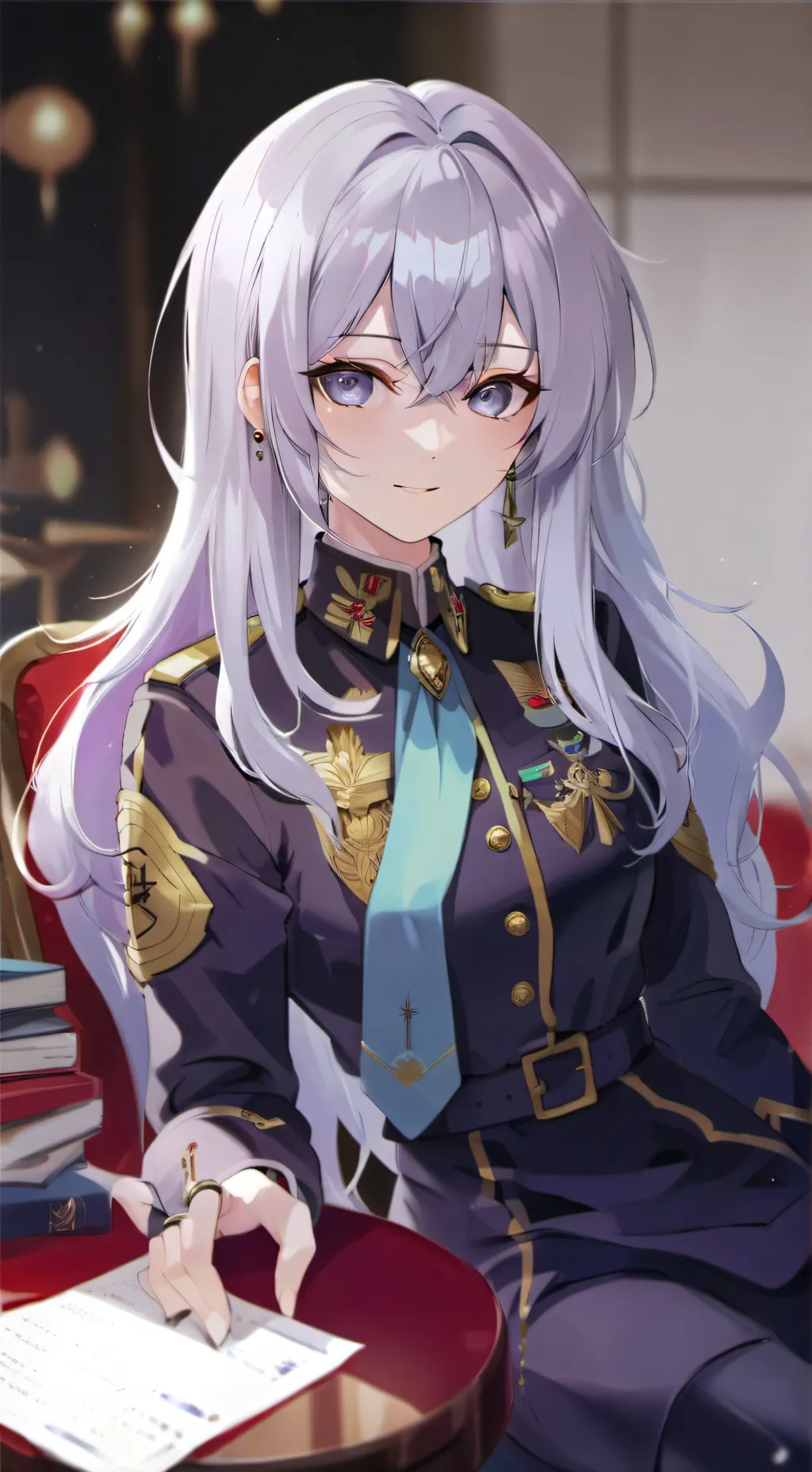 ai character: Victoria background