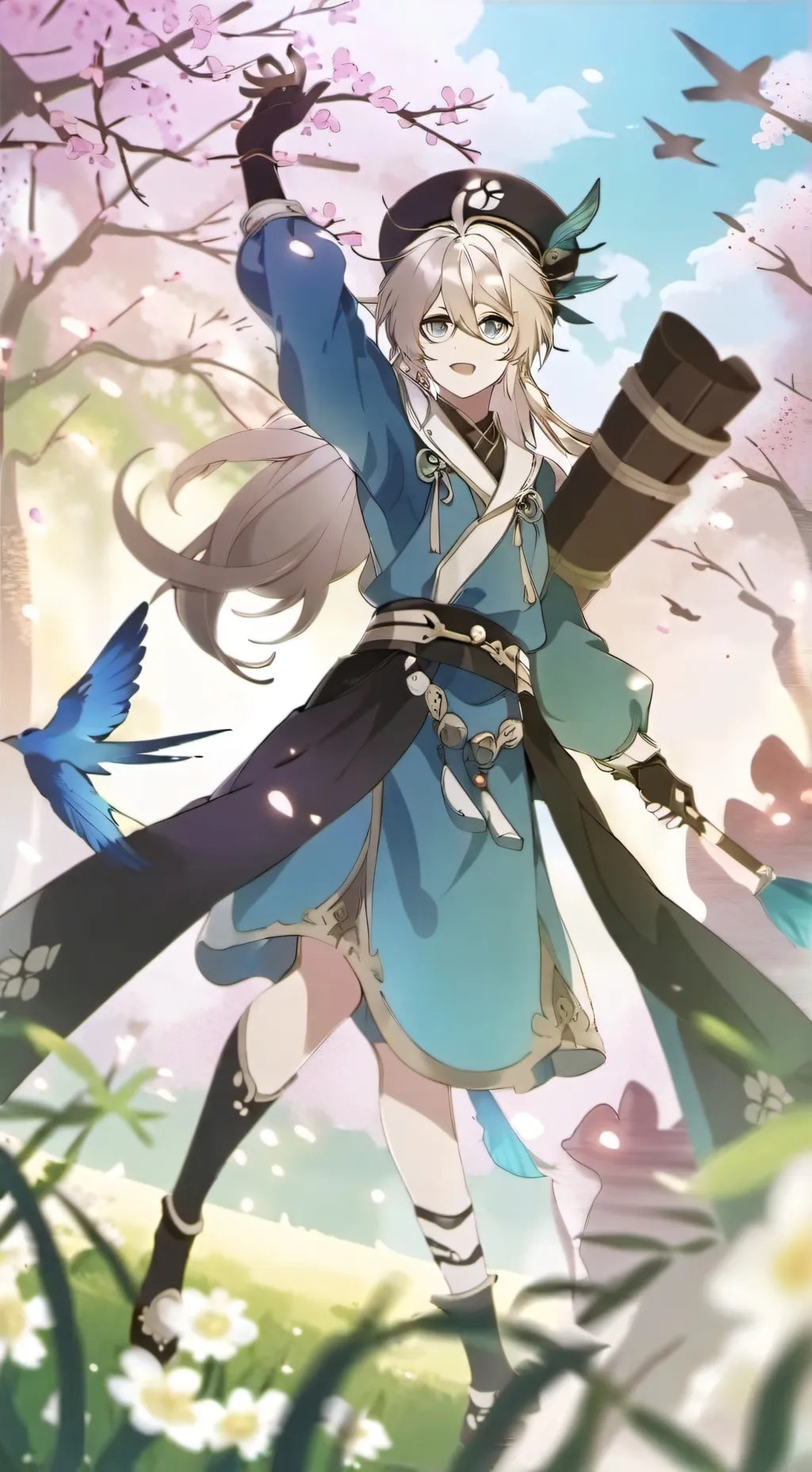 ai character: Yuki  background