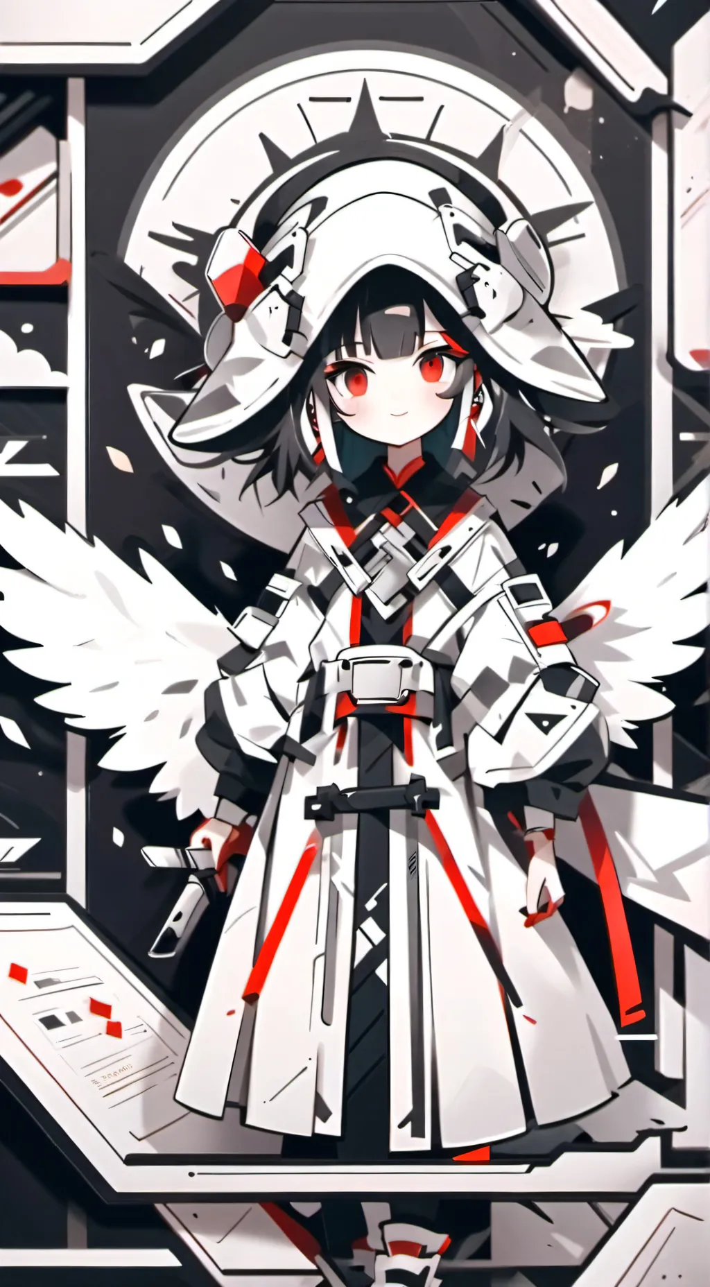 ai character: sprunki  background