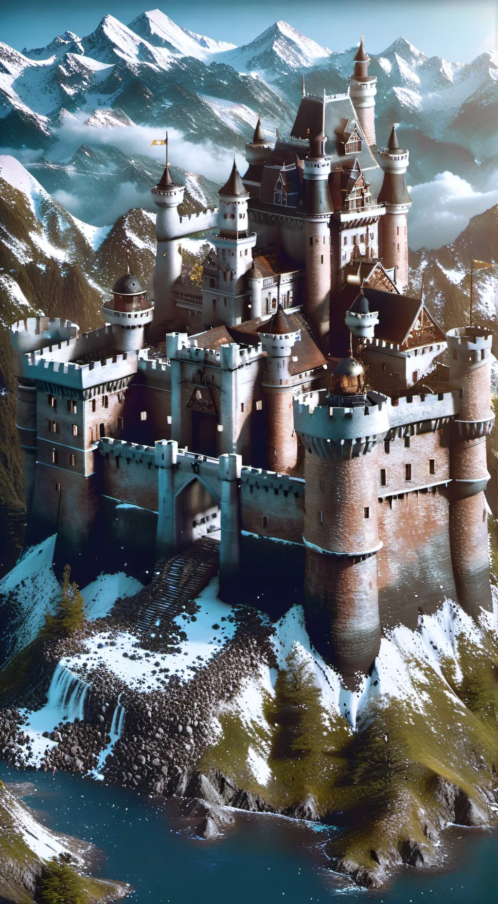 ai character: sprunki but king background