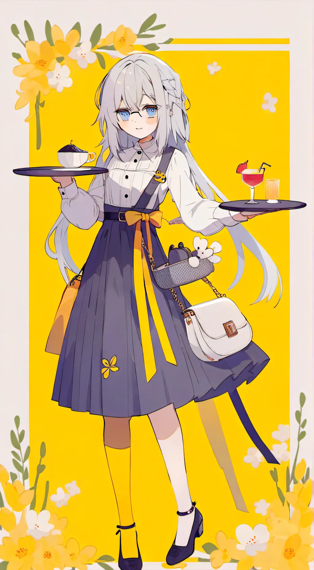 ai character: ~Mha Cafe~ background