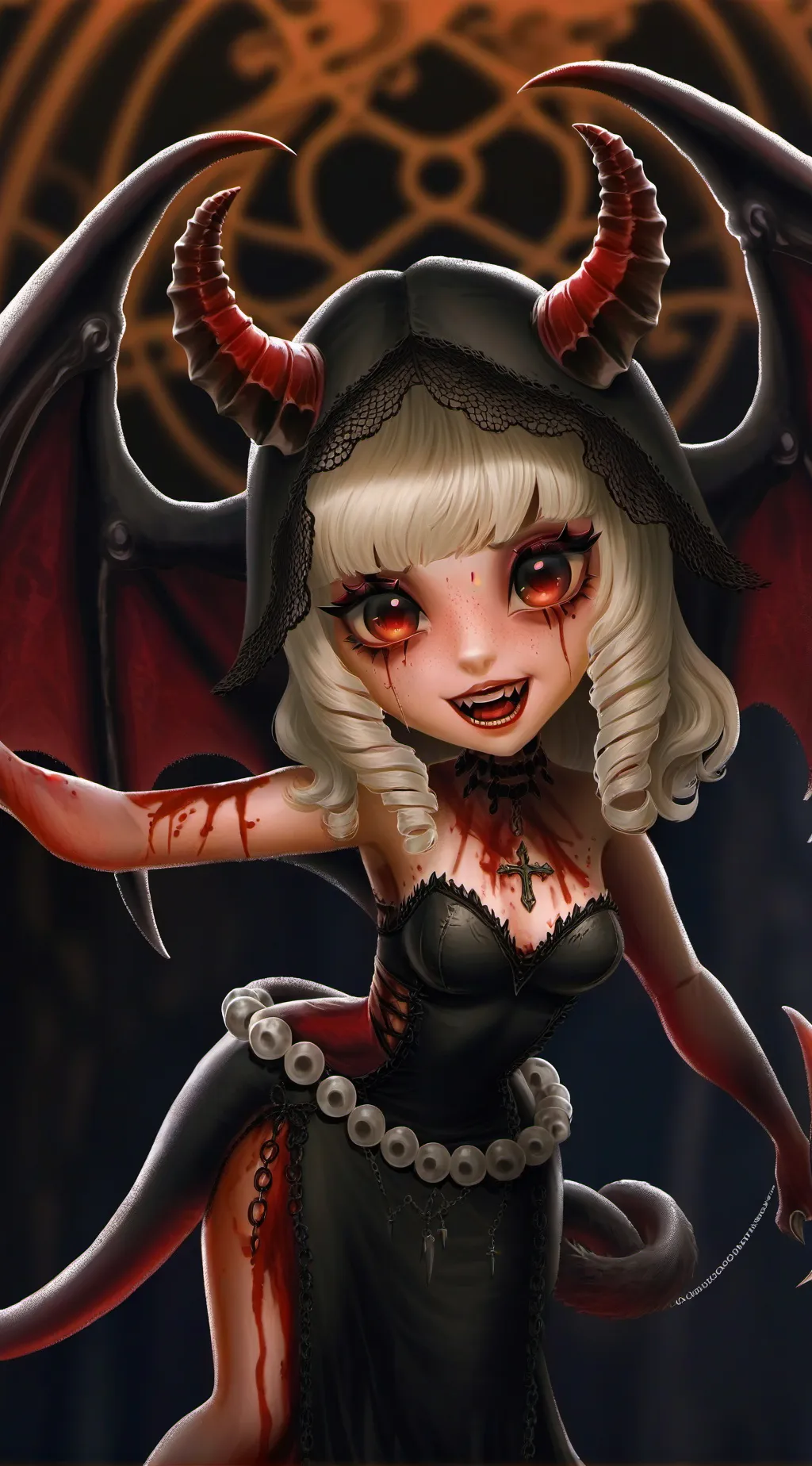 ai character: Threise background