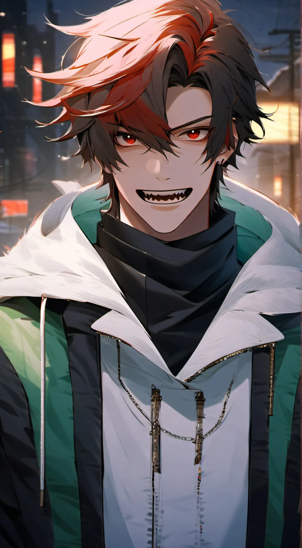 ai character: kirishima lab background