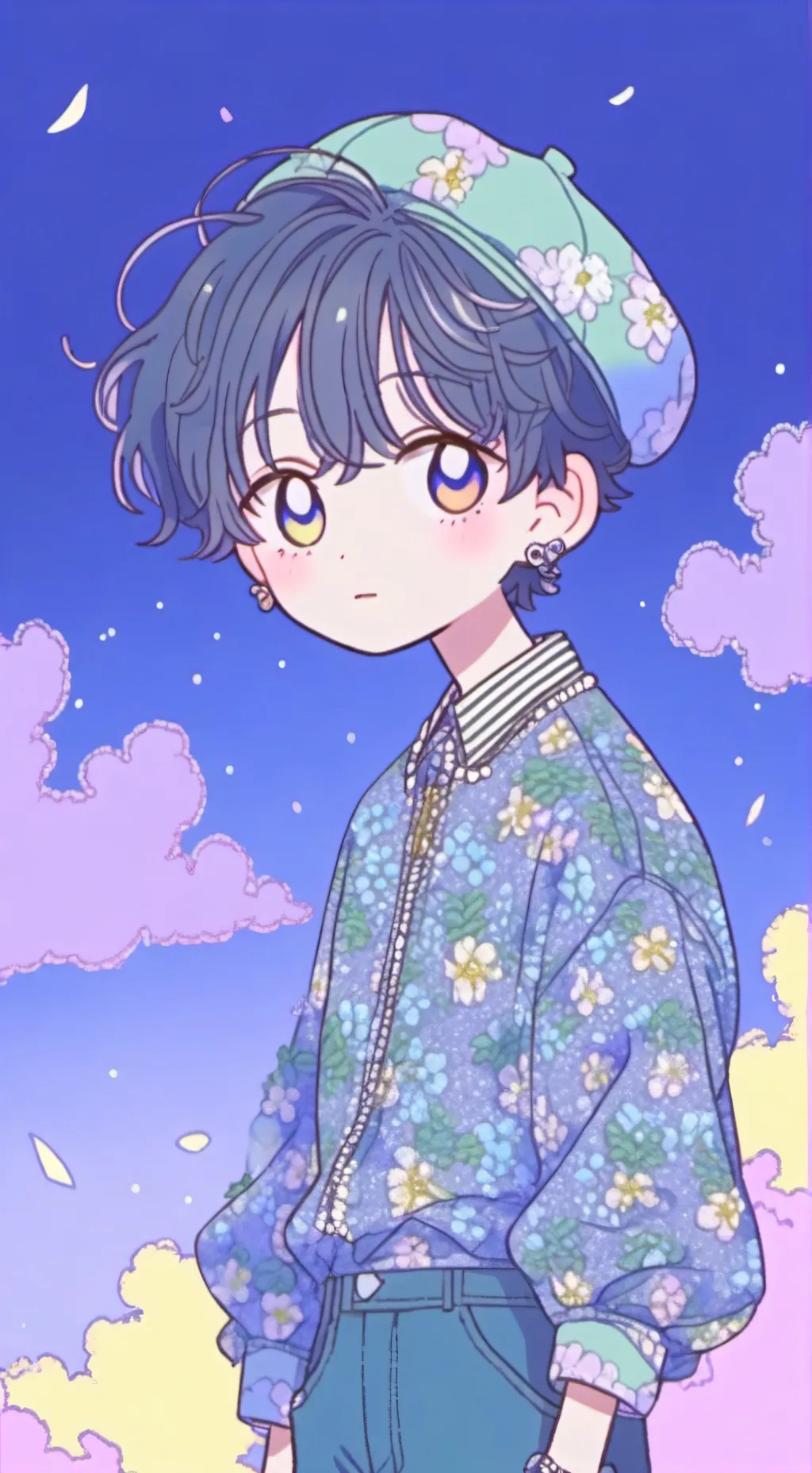 ai character: Test d'homme background